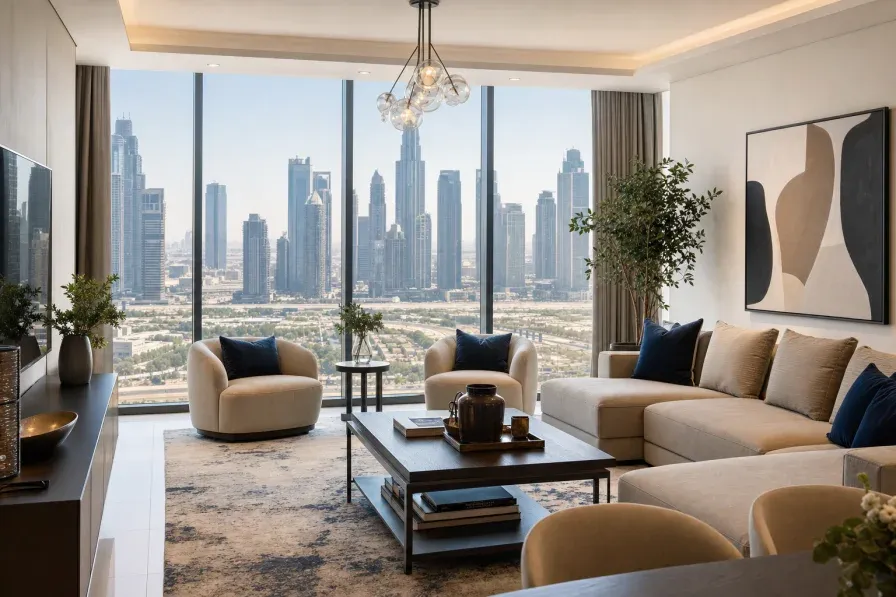 Normalise unit mix, layout and service-charge assumptions — off-plan property in Dubai