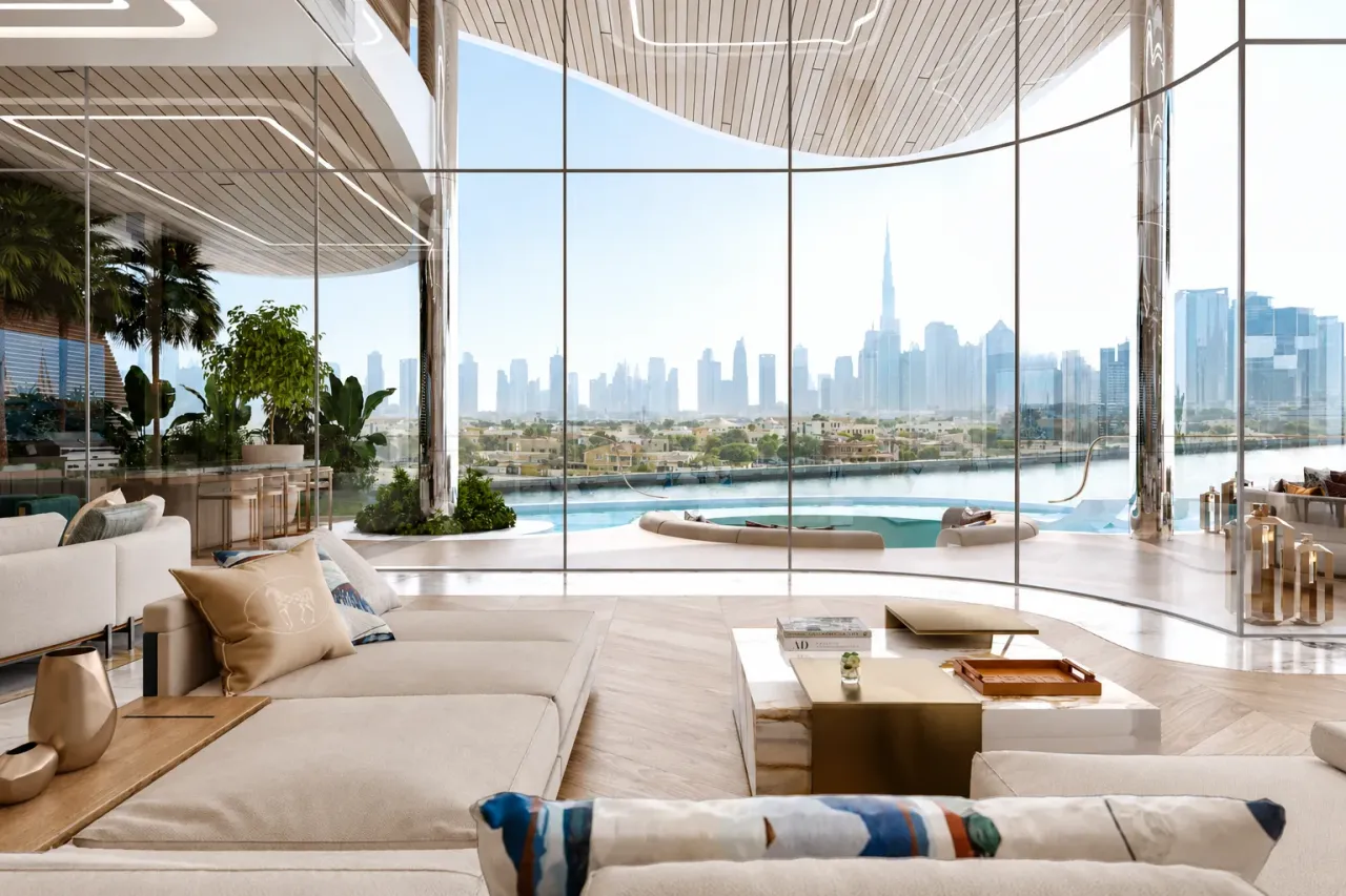 Luxury AHS residence overlooking the Dubai Water Canal and Downtown Dubai skyline