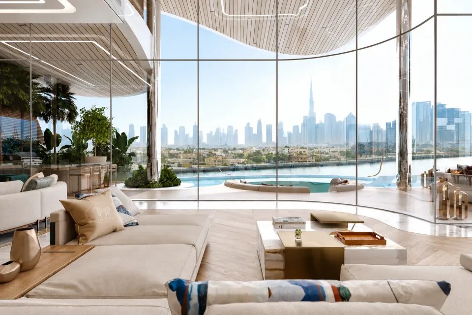 Luxury AHS residence overlooking the Dubai Water Canal and Downtown Dubai skyline