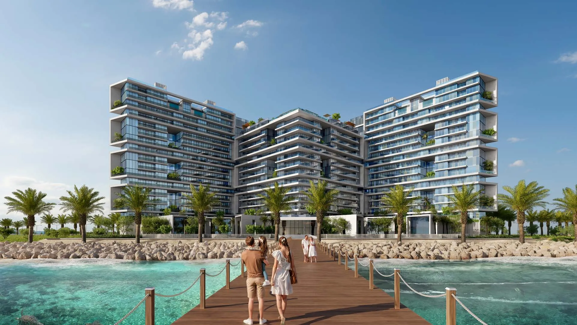 Moonstone by Durar Group on the Al Marjan Island waterfront