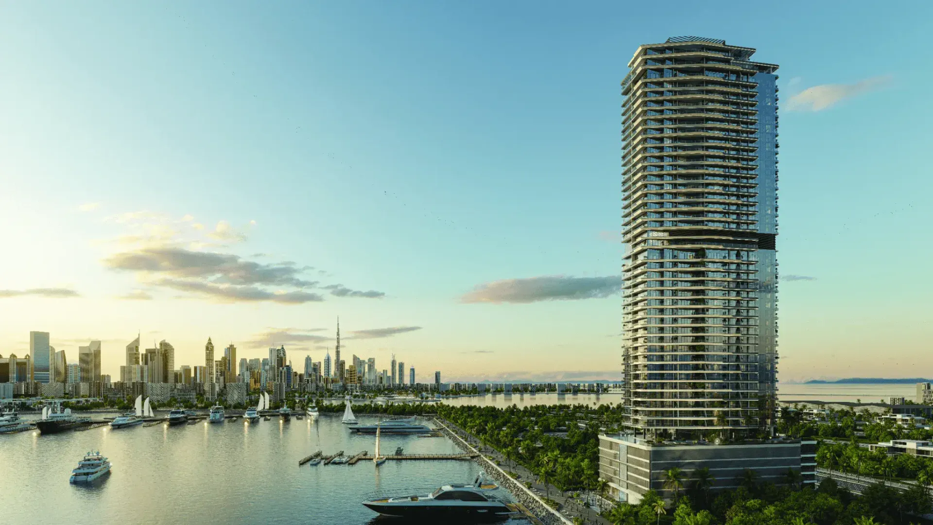 IL VENTO waterfront tower by Kora Properties in Dubai Maritime City