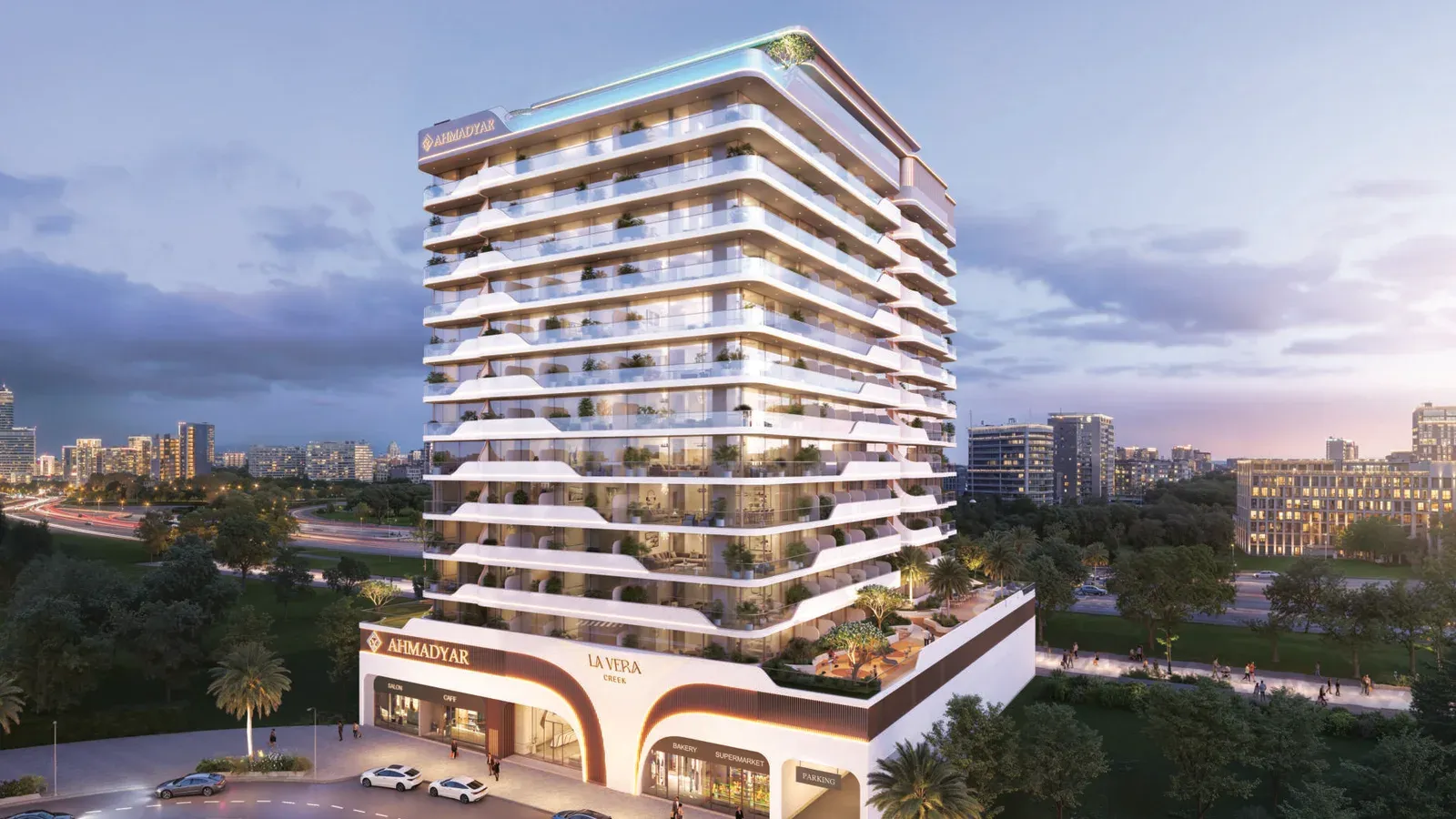 La Vera Creek residential building in Nadd Al Hammar, Dubai
