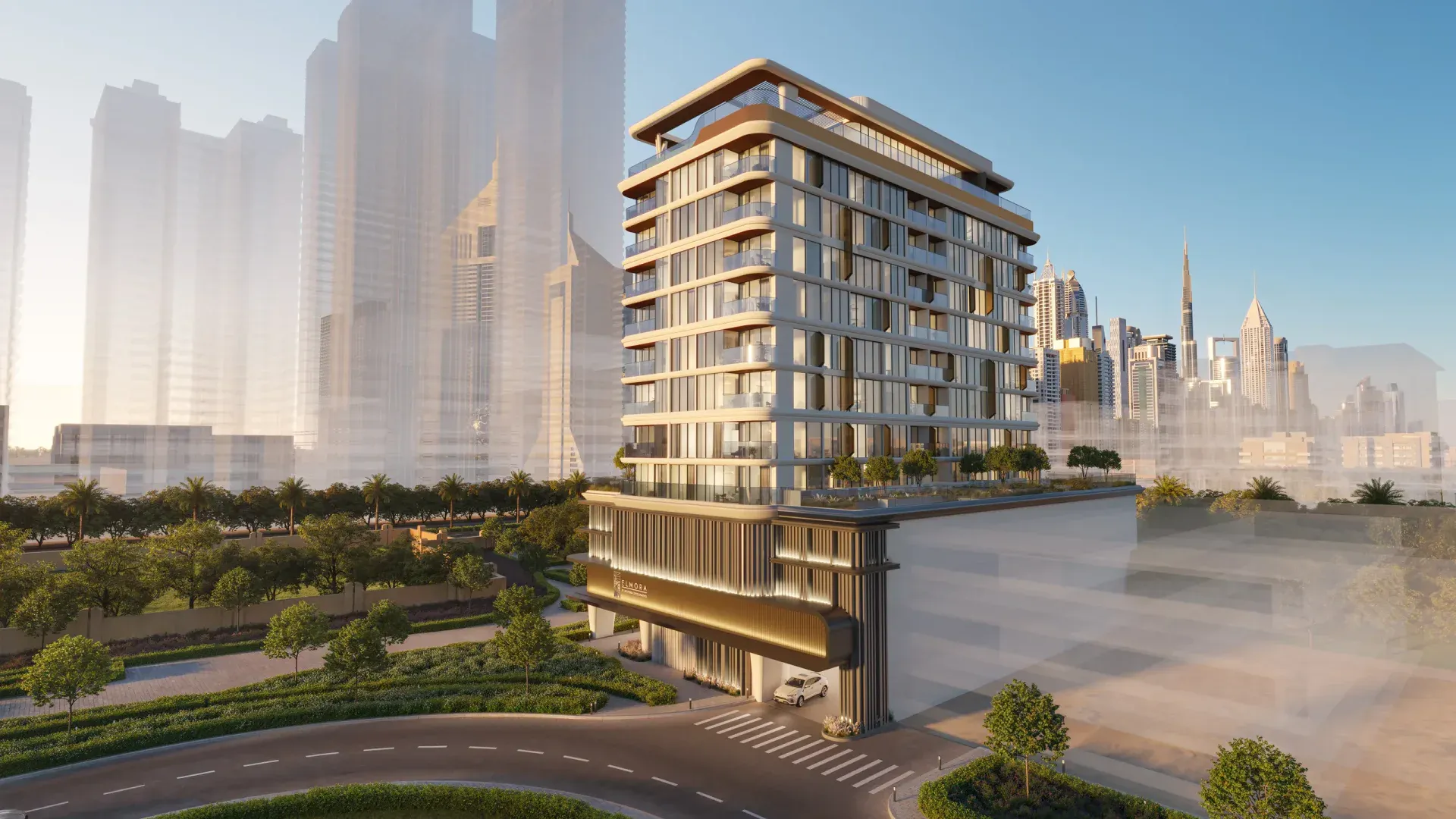 Exterior of Elmora by Neoterra Developments in Dubai
