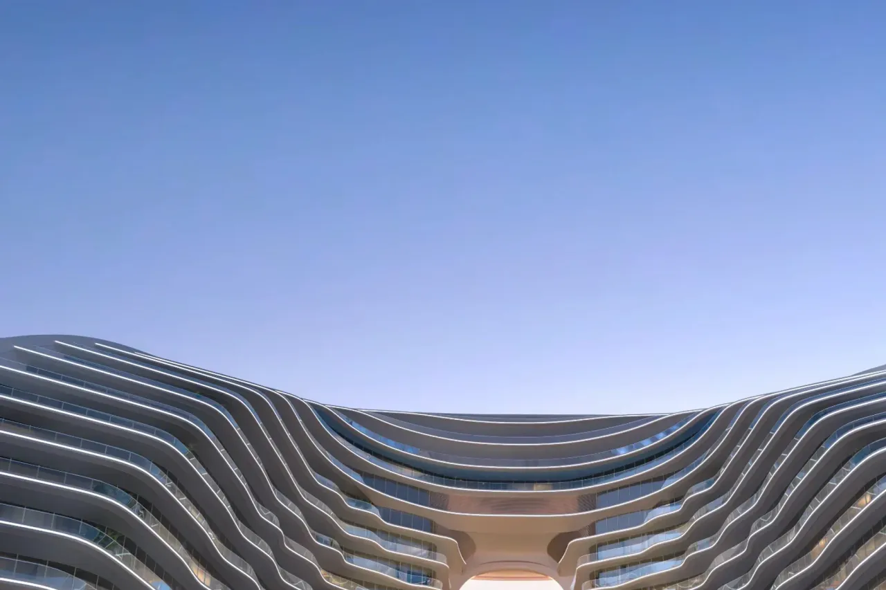 OYSTRA waterfront residential architecture by Richmind in Dubai