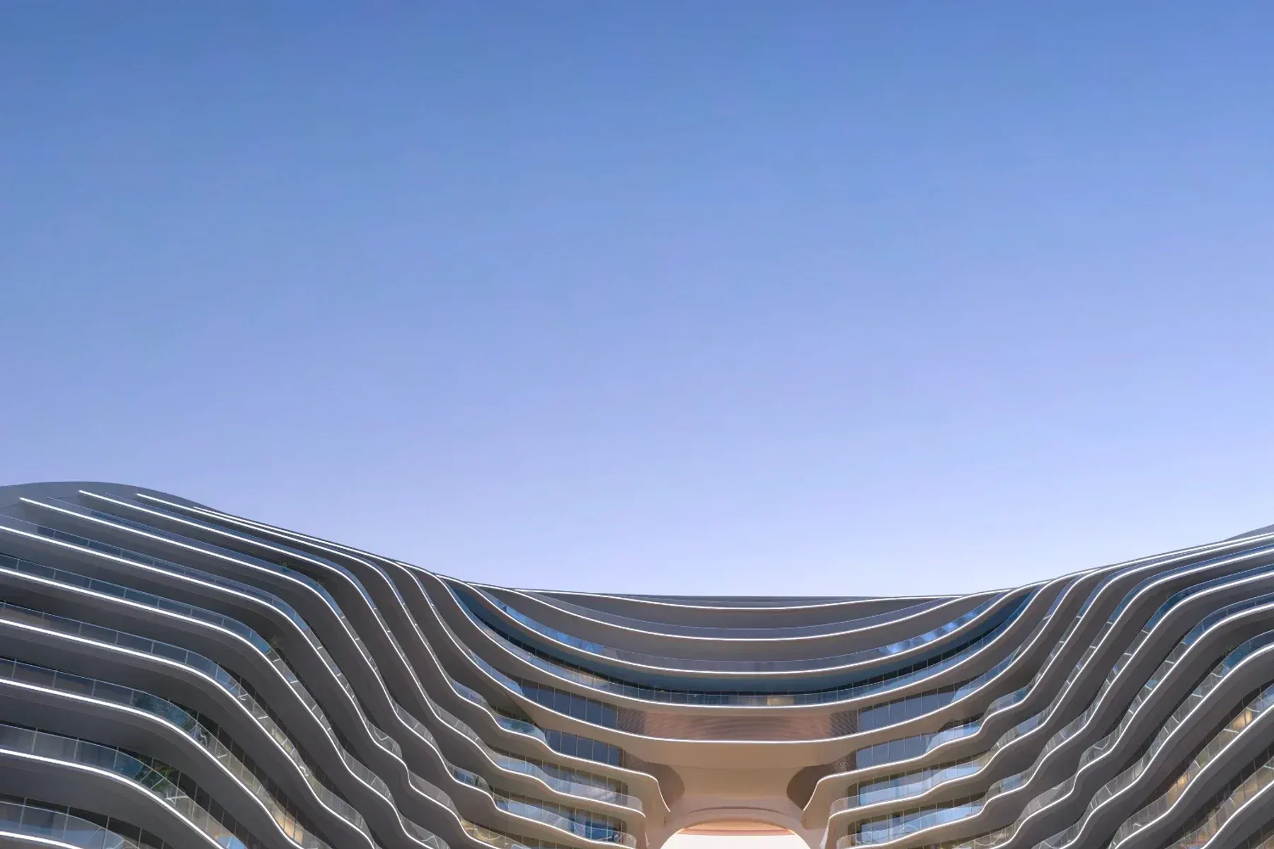 OYSTRA waterfront residential architecture by Richmind in Dubai