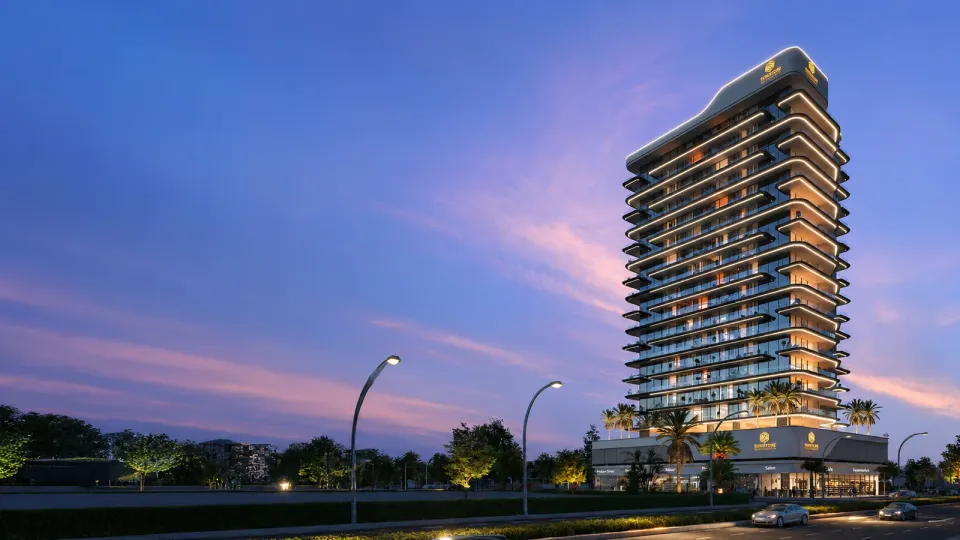 Contemporary residential tower representing Symbolic Developments in Dubai
