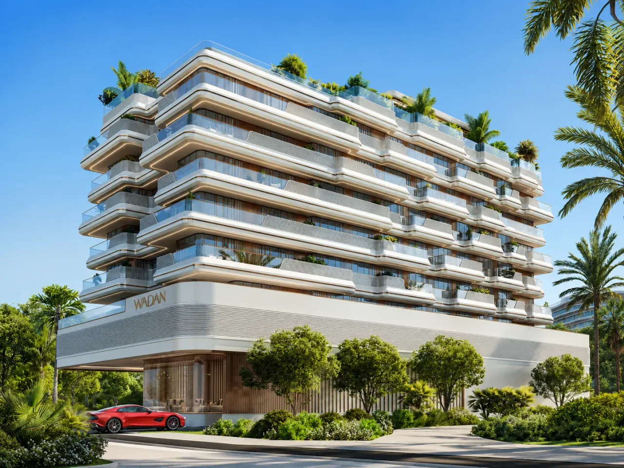 Contemporary residential building by Wadan Developments in Dubai