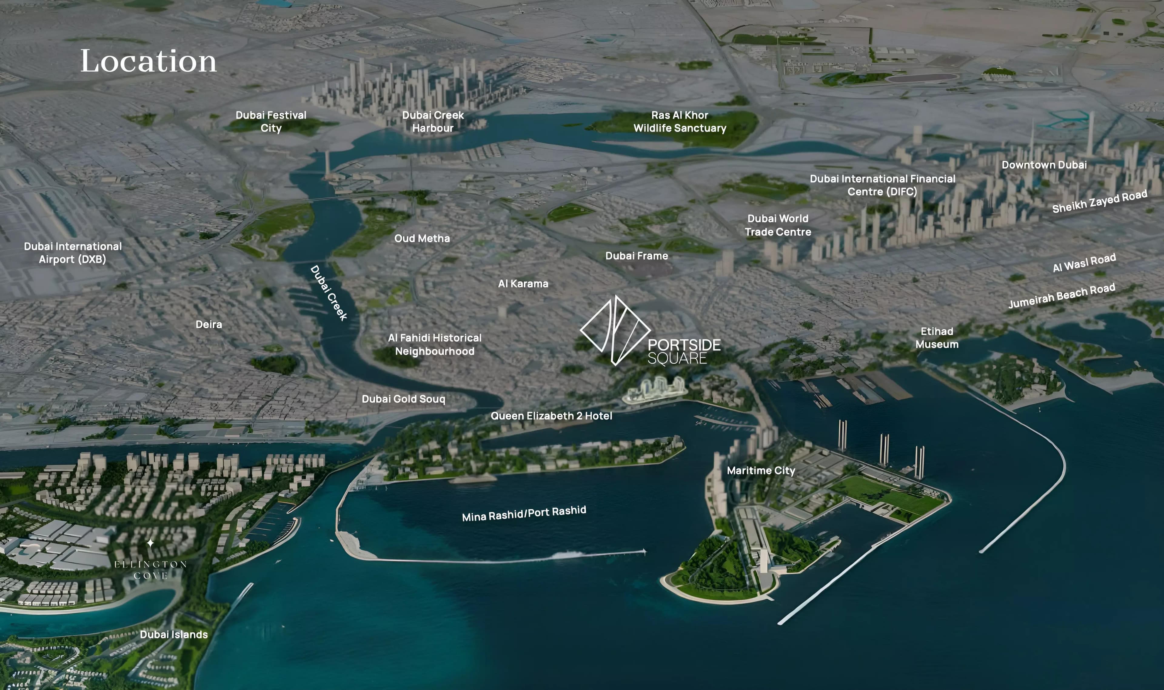 Portside Square by Ellington, Mina Rashid - Studio to 4 Bedroom Apartments and Penthouses