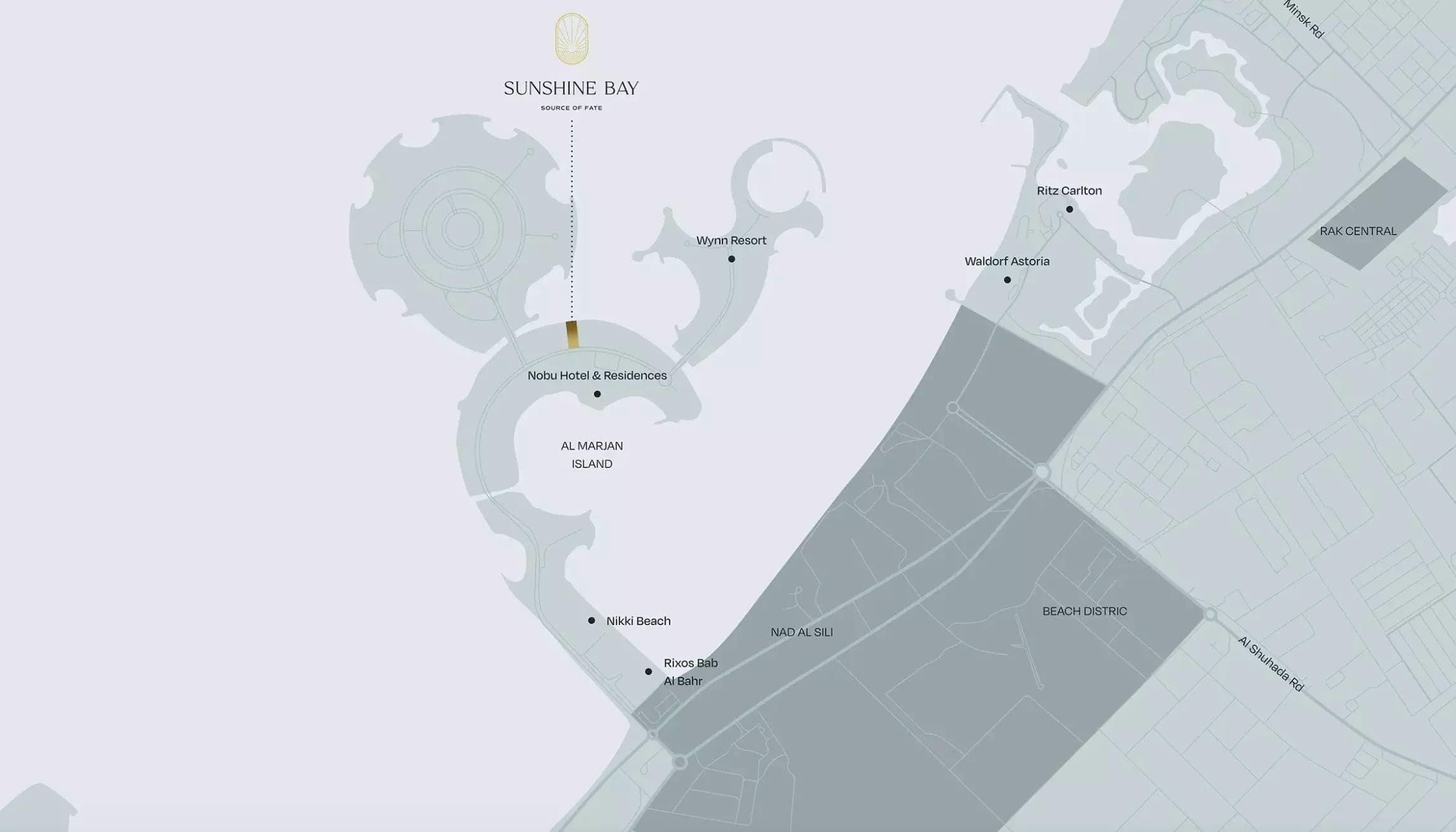 Sunshine Bay by Source of Fate, Al Marjan Island – Studios, 1 & 2 Bedroom Apartments