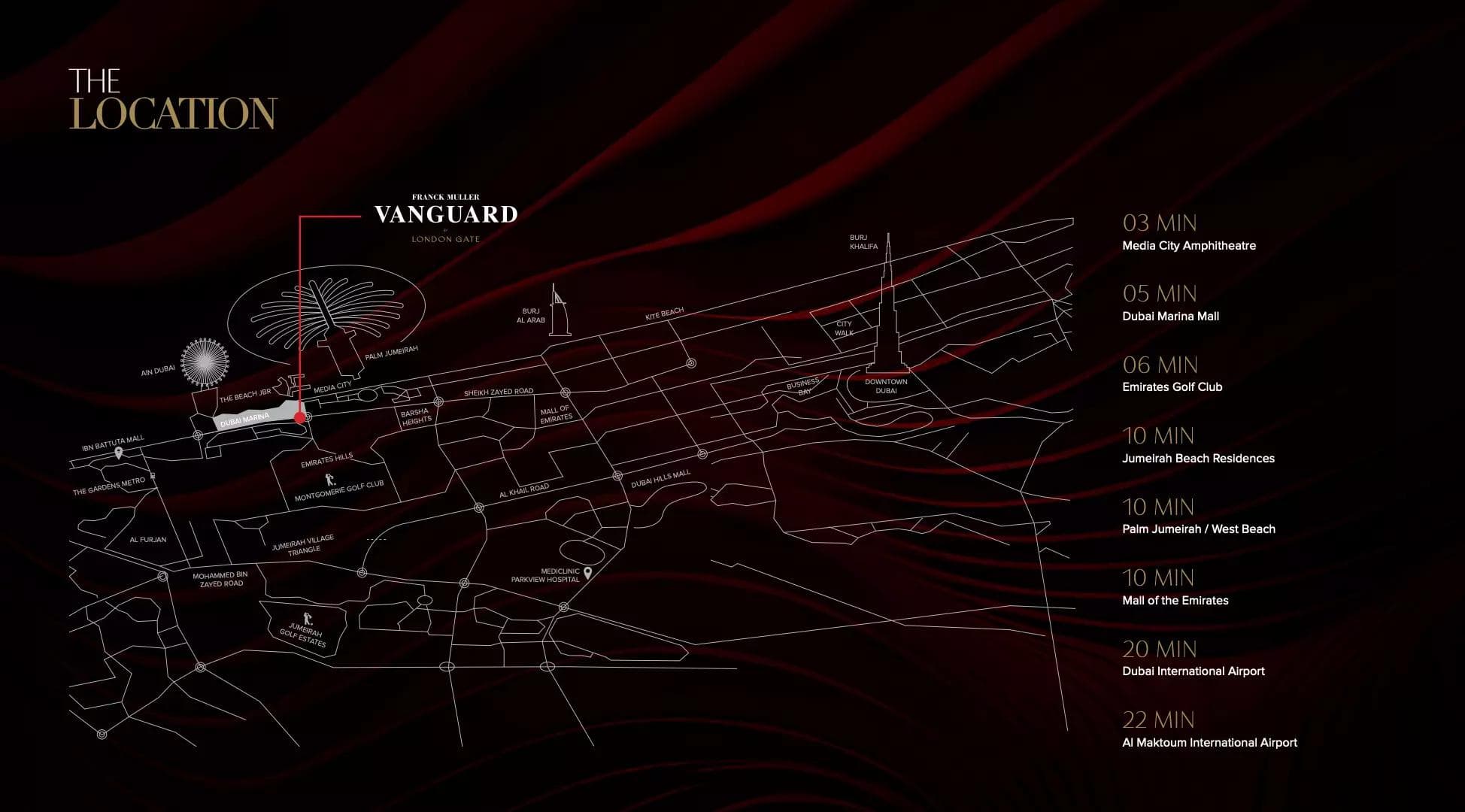 Franck Muller Vanguard by London Gate, Dubai Marina – Studio to 3 Bedroom Apartments