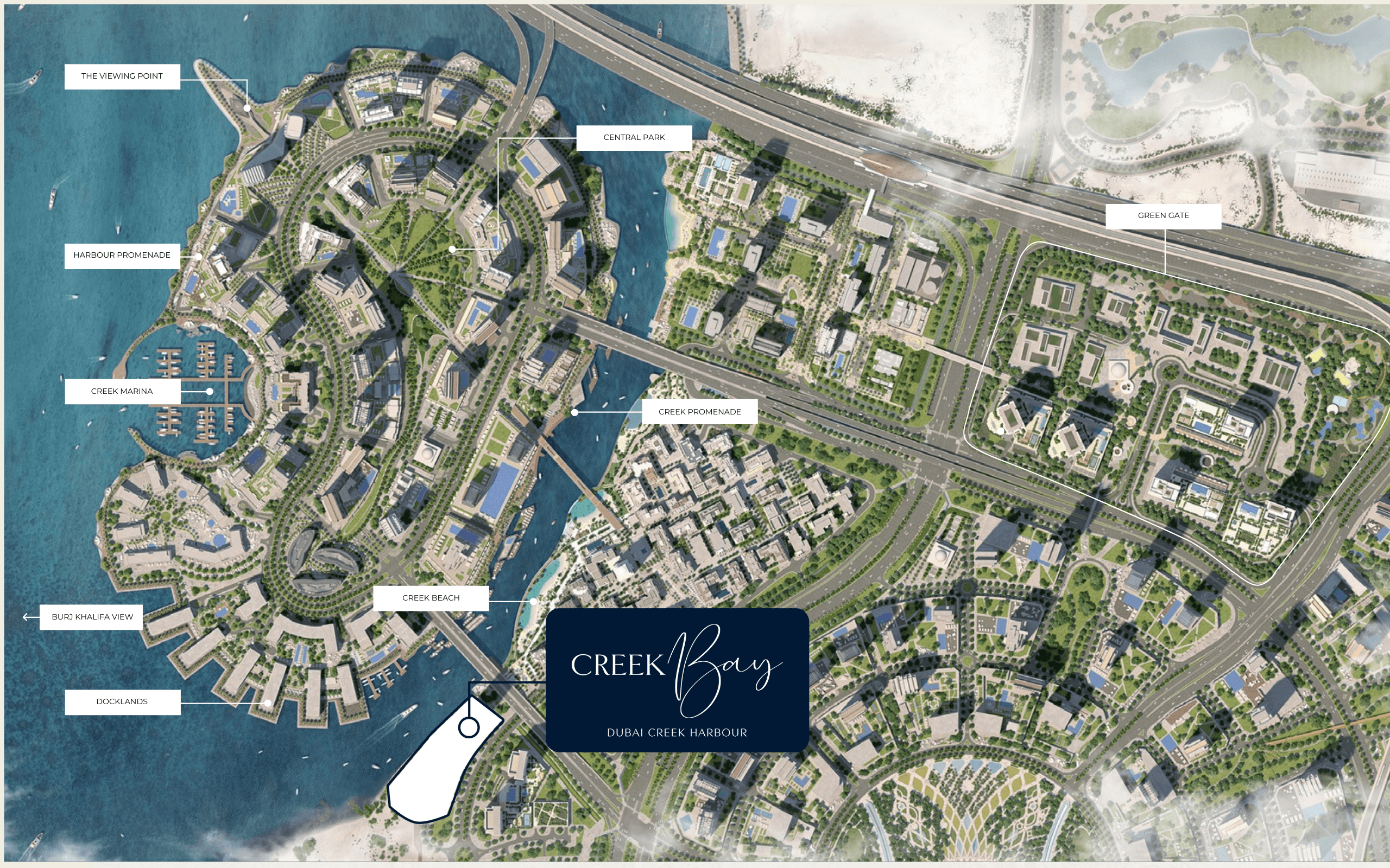 Creek Bay by Emaar, Dubai Creek Harbour – 1 to 3 Bedroom Apartments