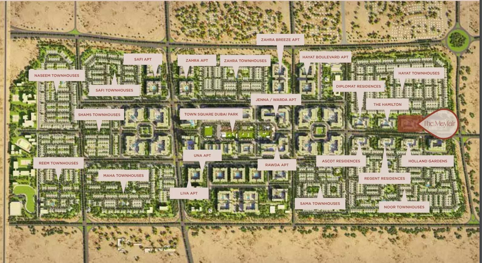 The Mayfair by Nshama, Town Square – Studio to 3 Bedroom Apartments