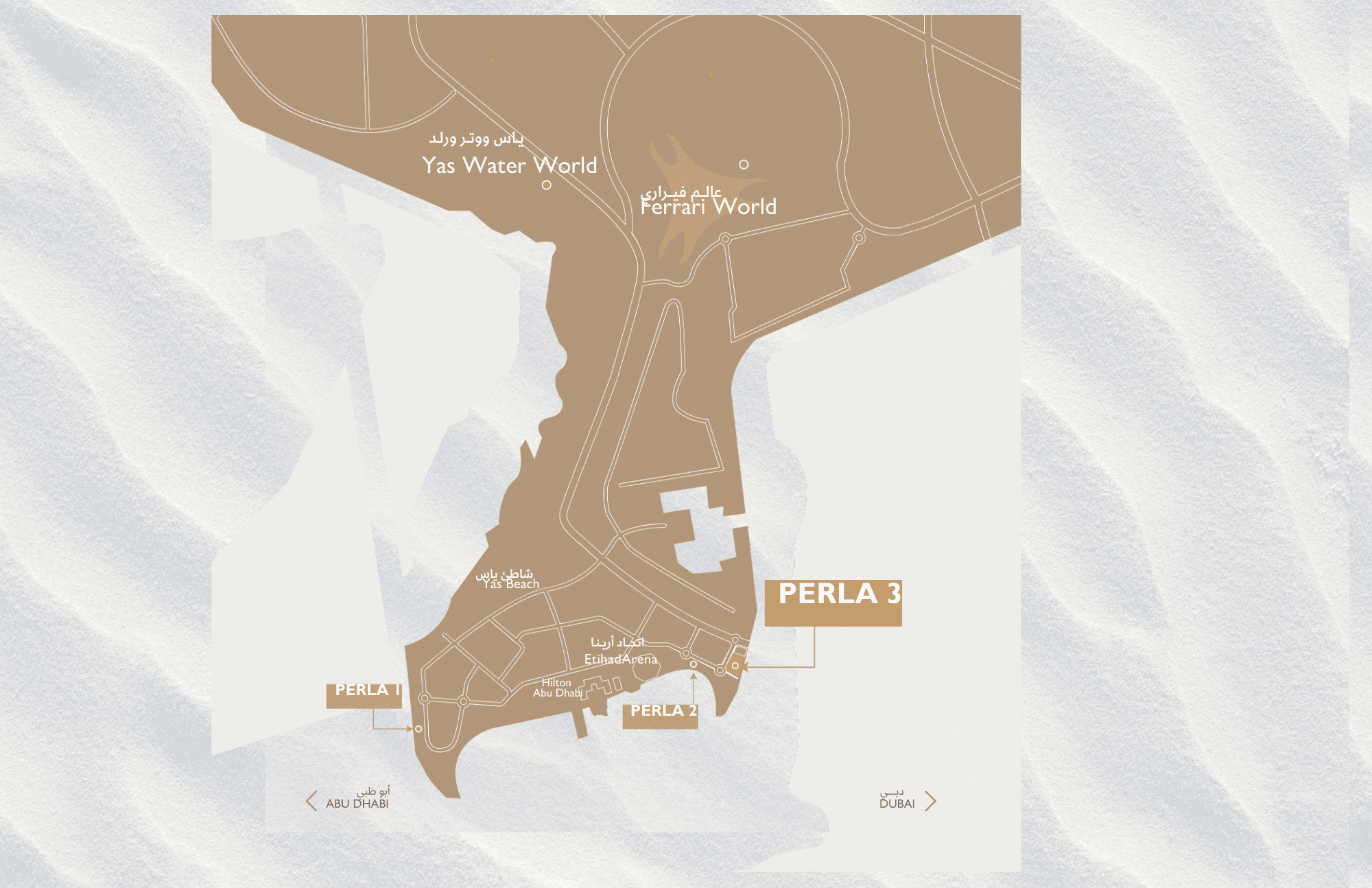 Perla 3 by Reportage, Yas Island – Studios to 4 Bedroom Apartments & Townhouses