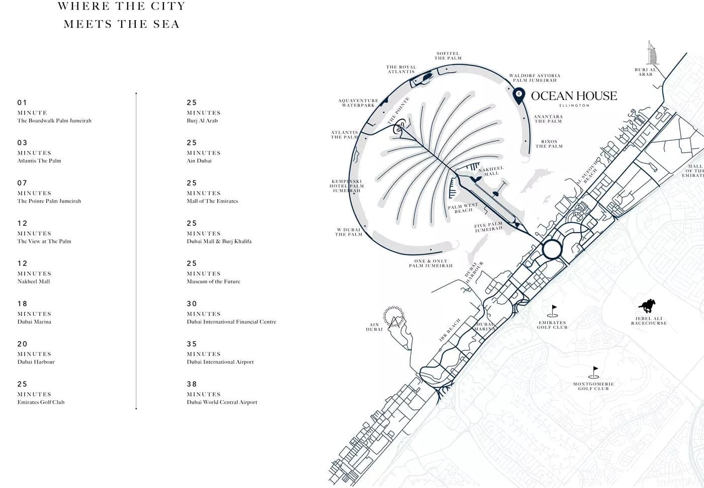 Ocean House by Ellington Properties, Palm Jumeirah – 2 to 6 Bedroom Apartments and Penthouses