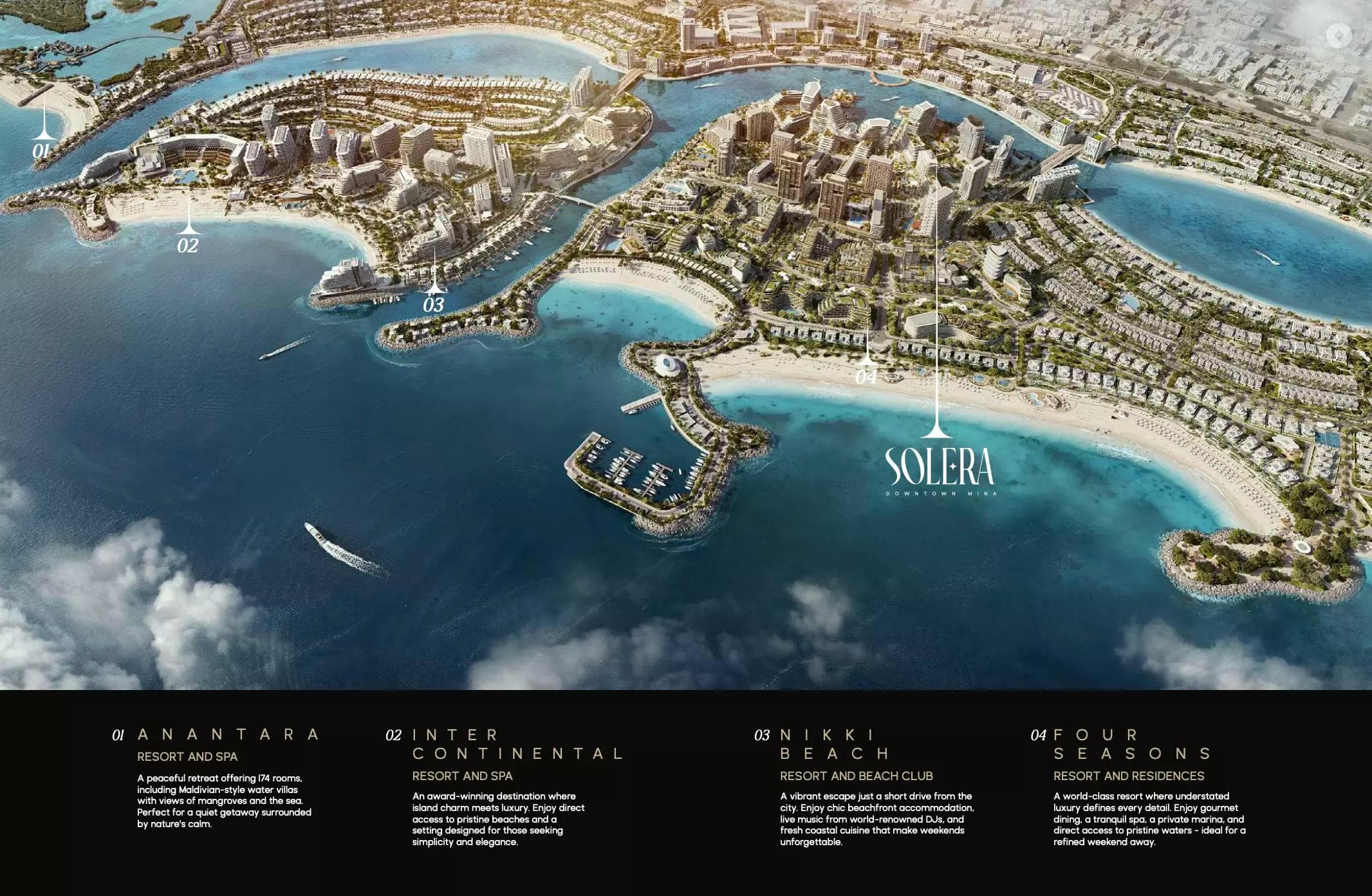 Solera Downtown Mina by RAK Properties, Mina Al Arab – Studio to 4 Bedroom Apartments & Penthouses