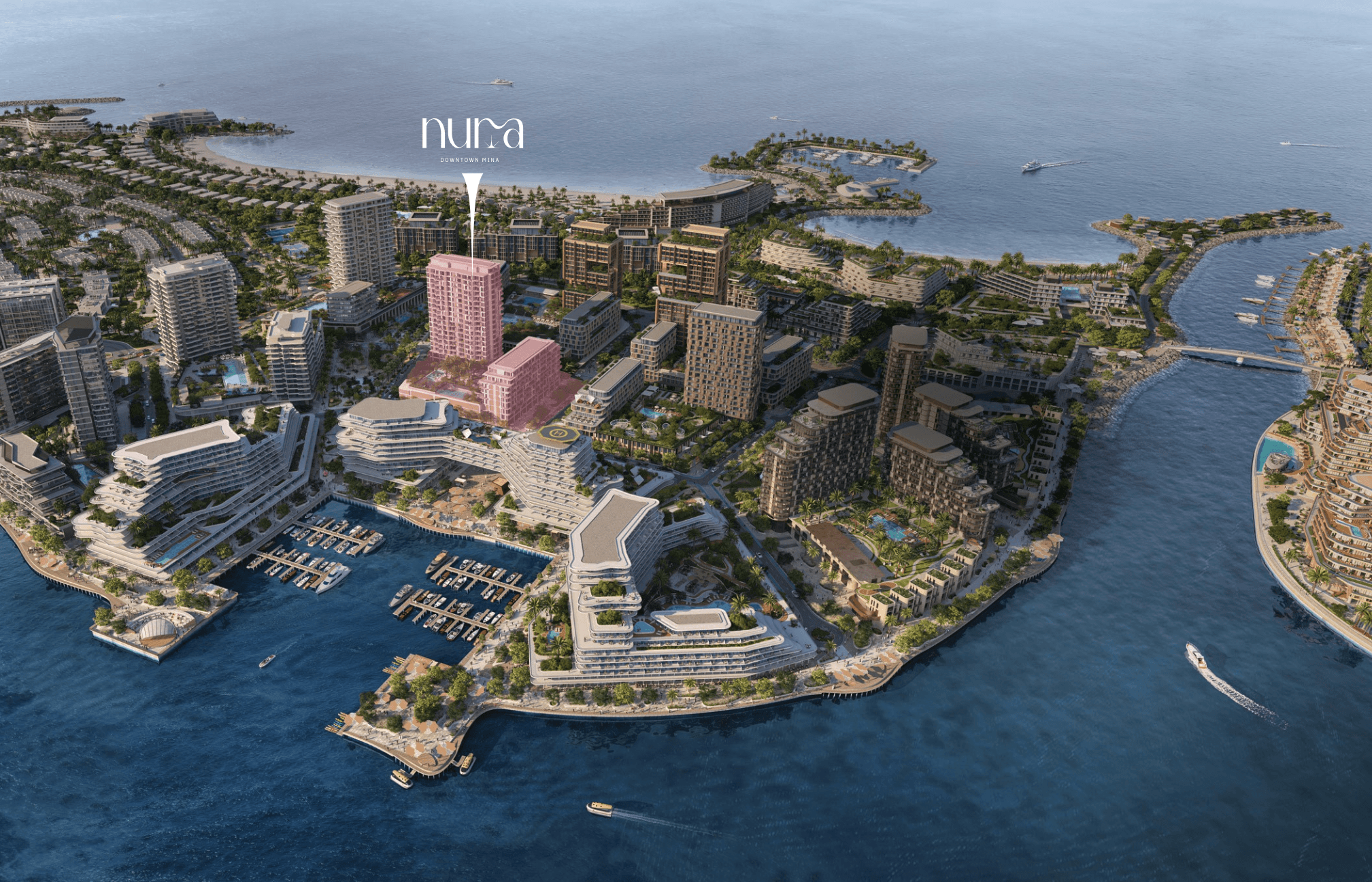 نورا في داون تاون مينا من راك العقارية، رأس الخيمة – استوديوهات وشقق حتى 4 غرف نوم وبنتهاوس