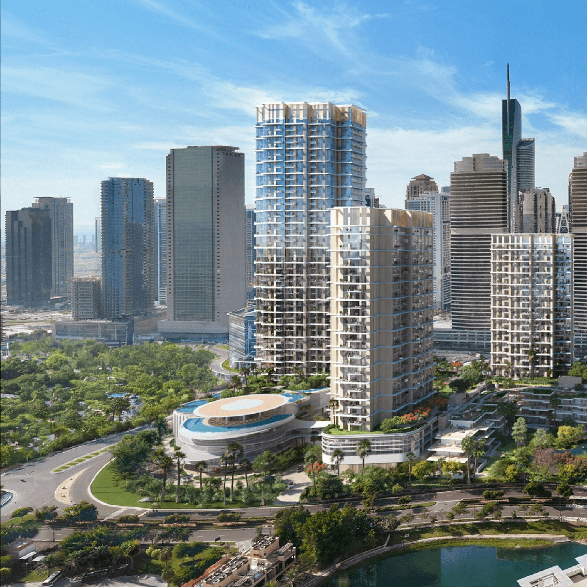 Serenia District East Residences by Palma Holding, Jumeirah Islands- 1 to 4 Bedroom Apartments - Gallery Image 1