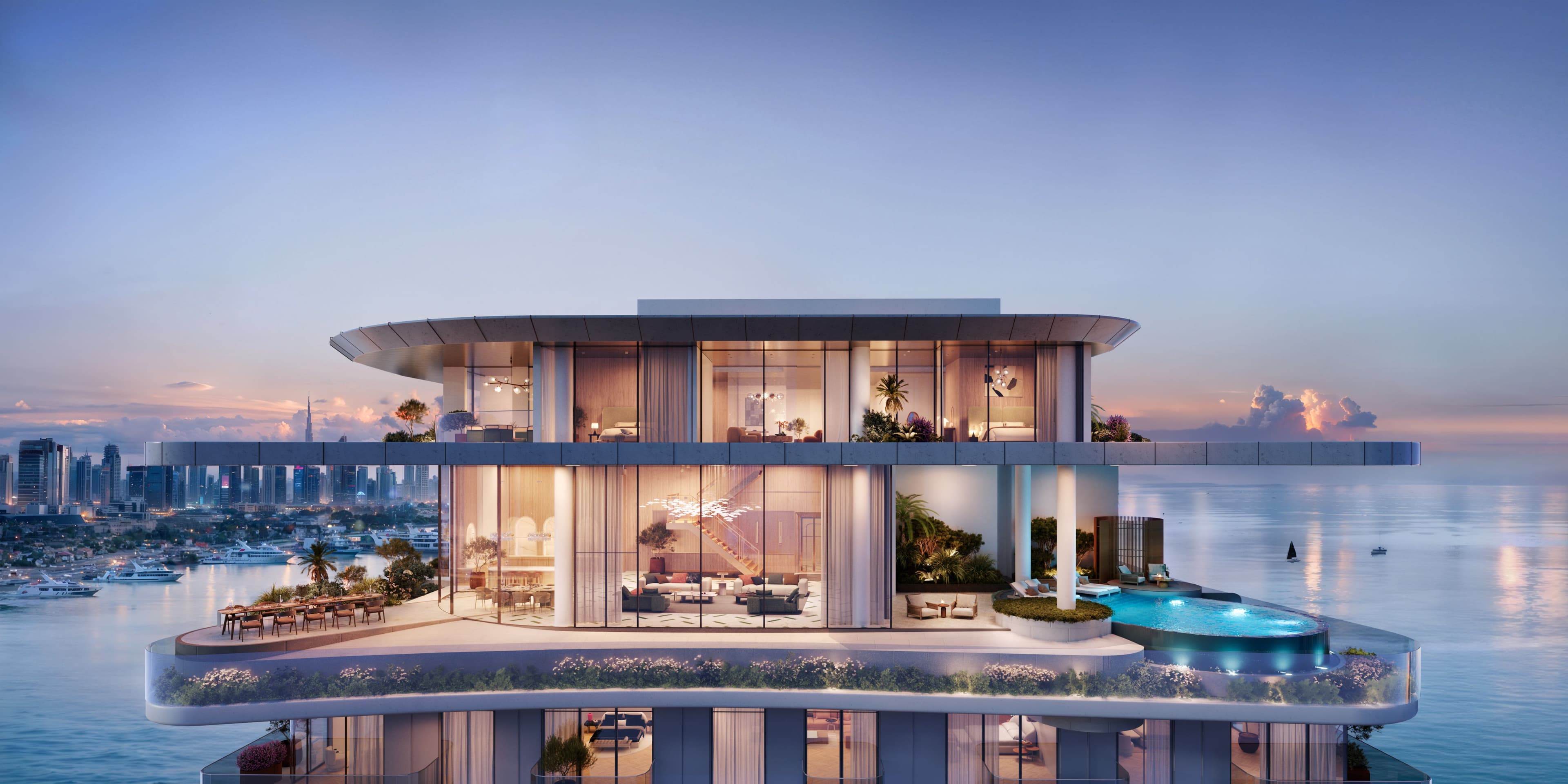 Sensia by Beyond, Dubai Maritime City – 1 to 3 Bedroom Apartments, Duplexes & Penthouses - Gallery Image 1