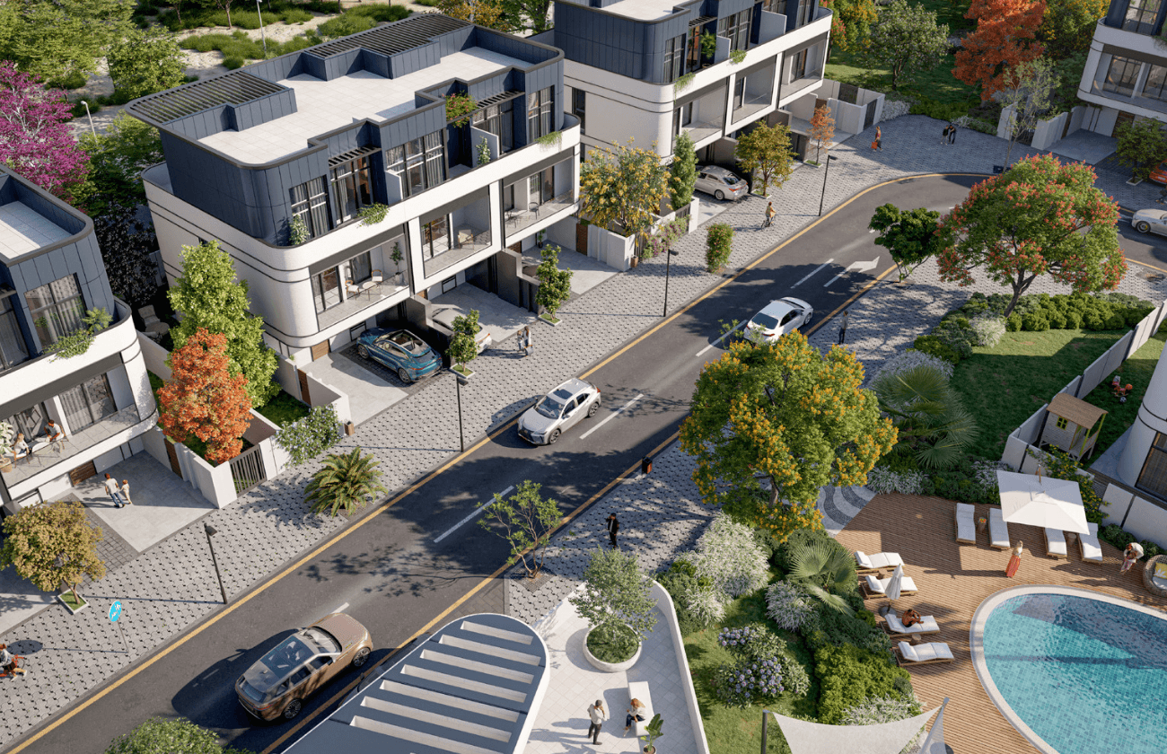 Taormina Village by Reportage, Dubailand – 3 to 5 Bedroom Townhouses & Villas - Gallery Image 1