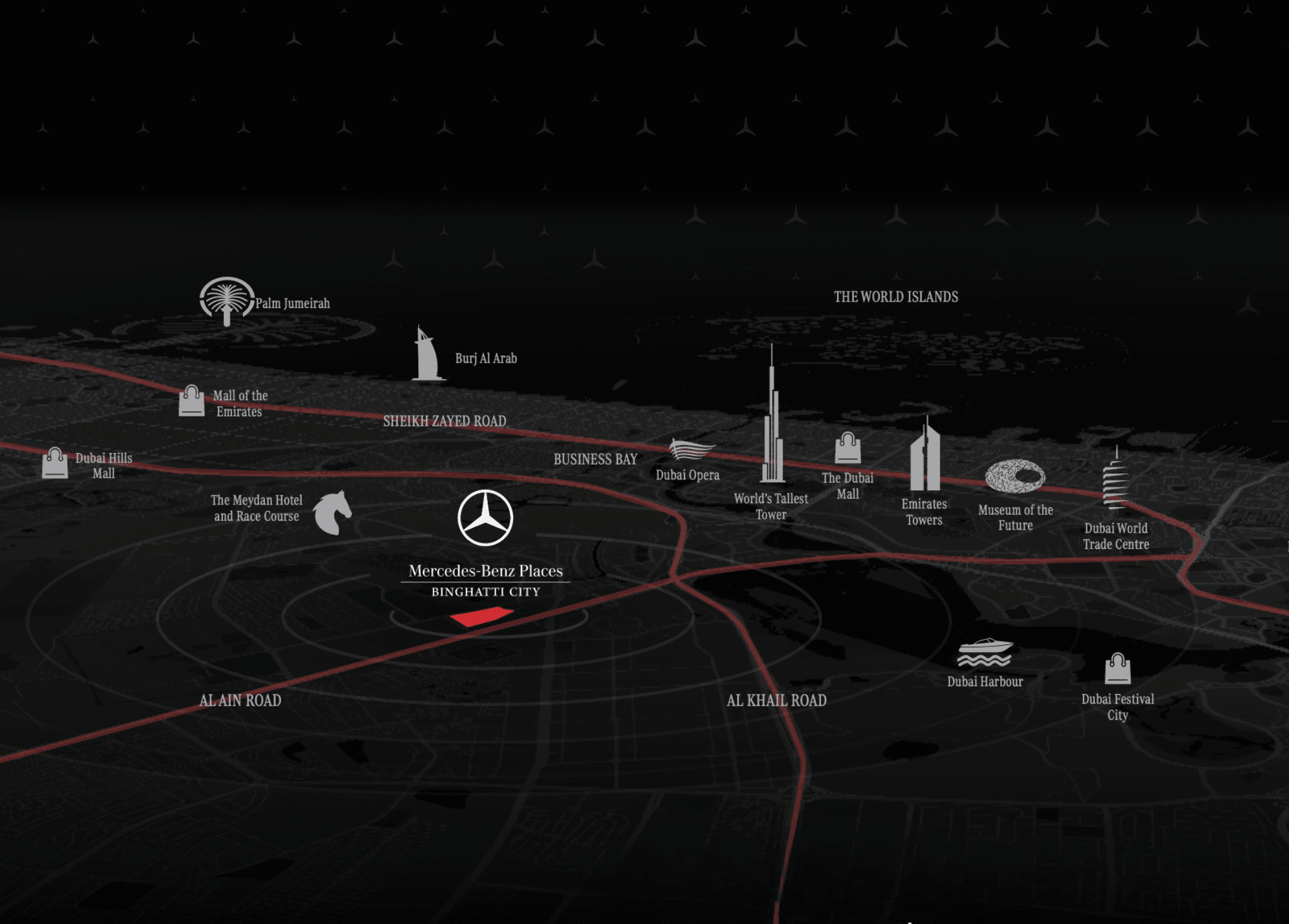 Mercedes-Benz Places at Binghatti City by Binghatti, Meydan - Studio to 5 Bedroom Apartments & Duplexes