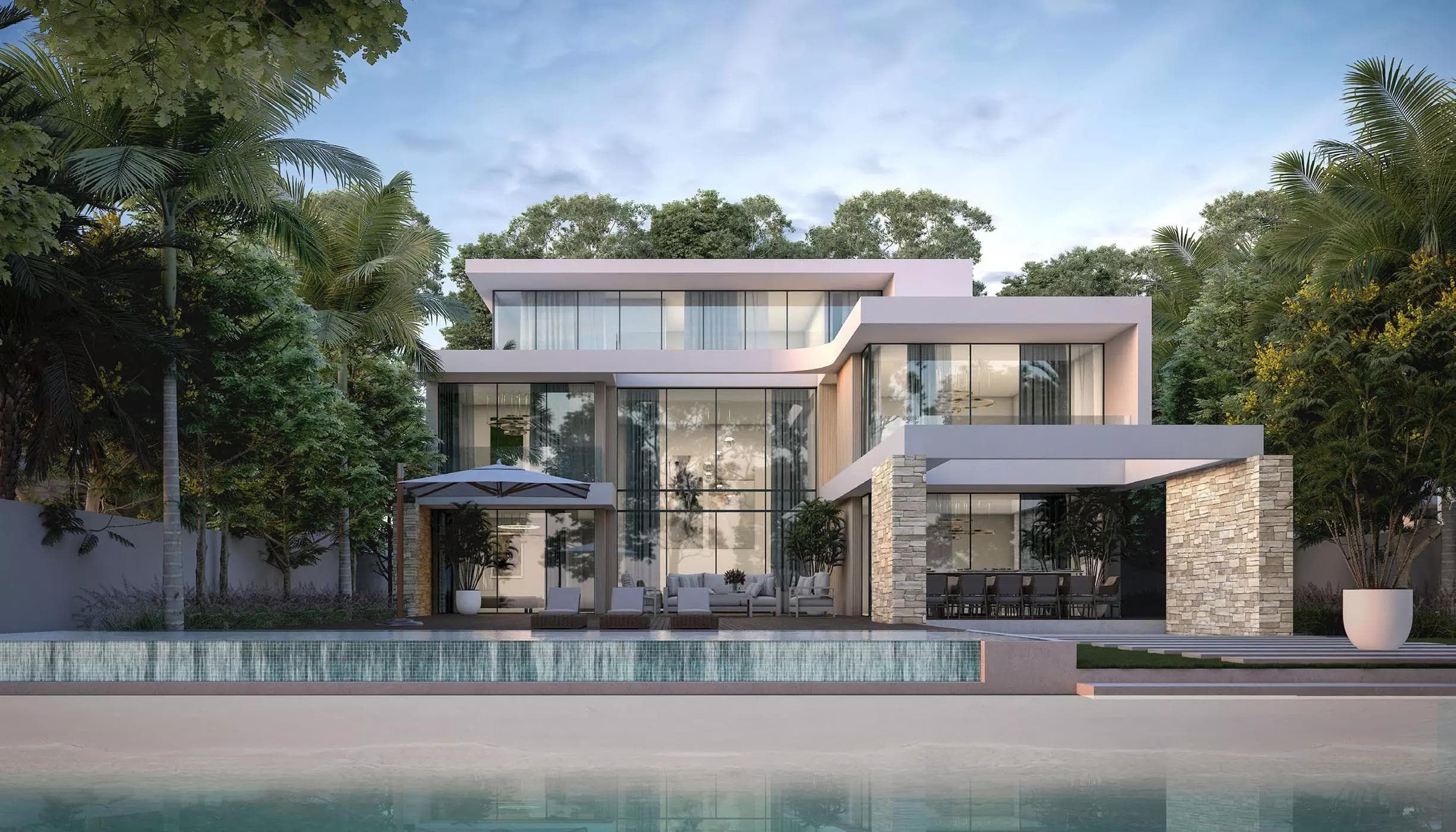 Coral Beach Villas by Sobha Realty, Siniya Island – 4, 5 & 6 Bedroom Villas