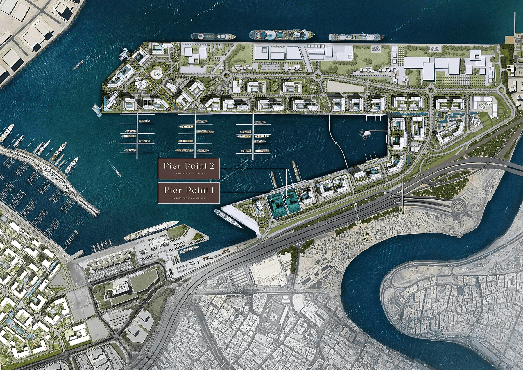 Marina Place by Emaar Properties, Rashid Yachts & Marina – 1 to 3 Bedroom Apartments and Townhouses
