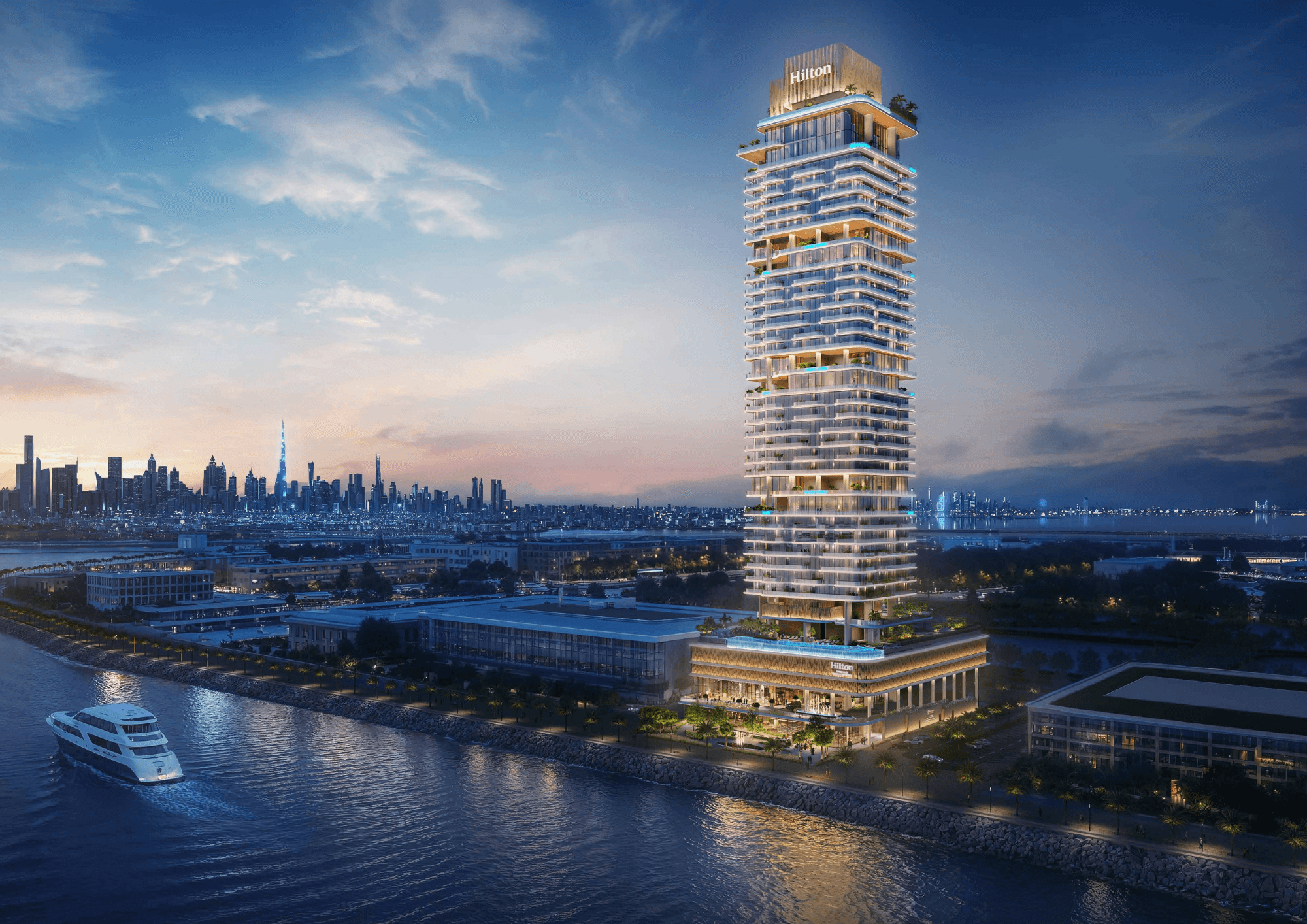 Hilton Residences By Prestige One, Dubai Maritime City – 1 to 5 Bedroom Apartments & Penthouses