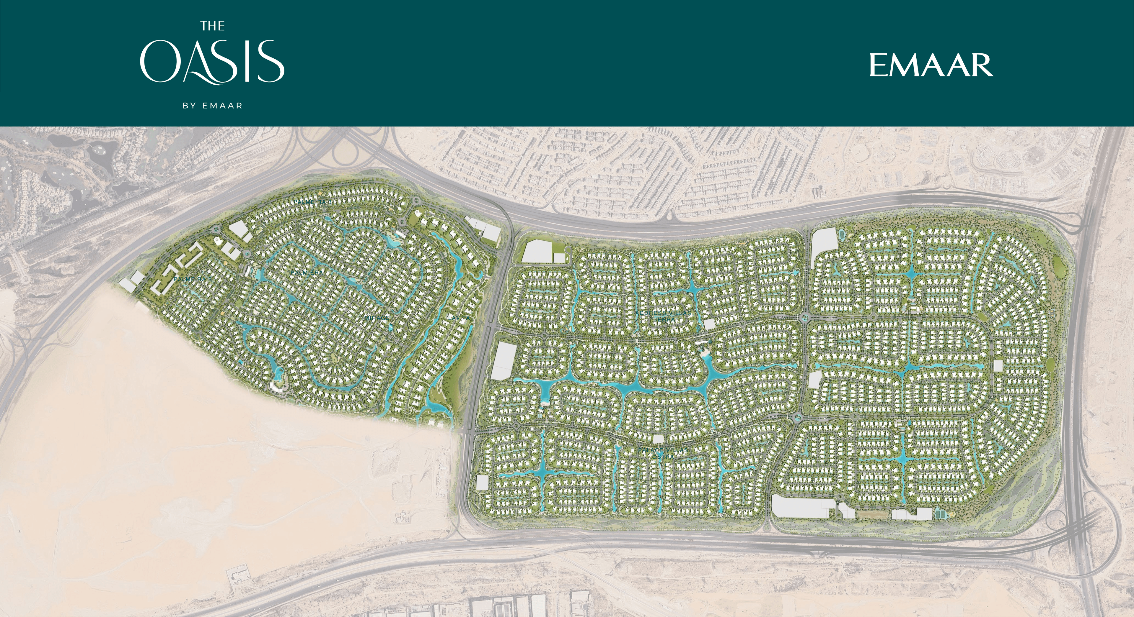 Mareva by Emaar, The Oasis – 4 to 6 Bedroom Villas