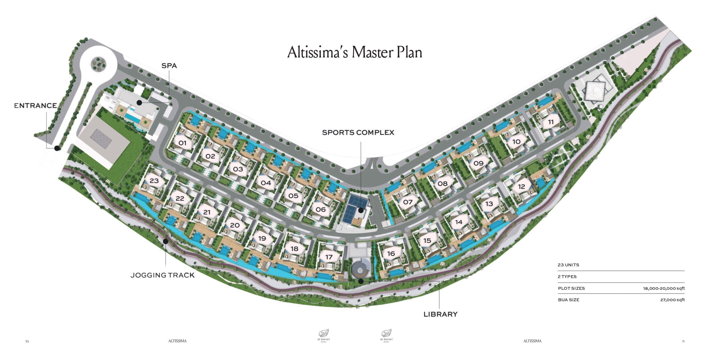 Altissima by Al Barari, Al Barari – 7 Bedroom Villas