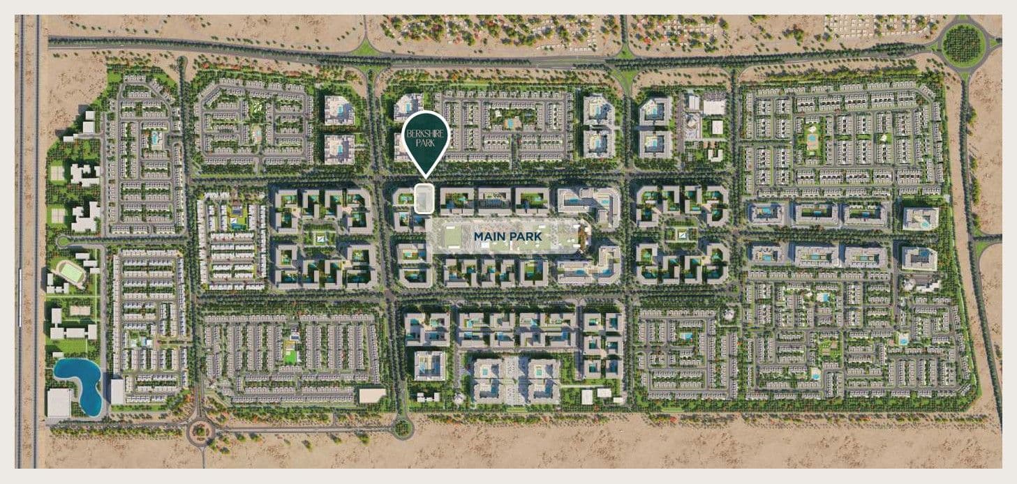 Berkshire Park by Nshama, Town Square – 1 to 3 Bedroom Apartments and Duplexes