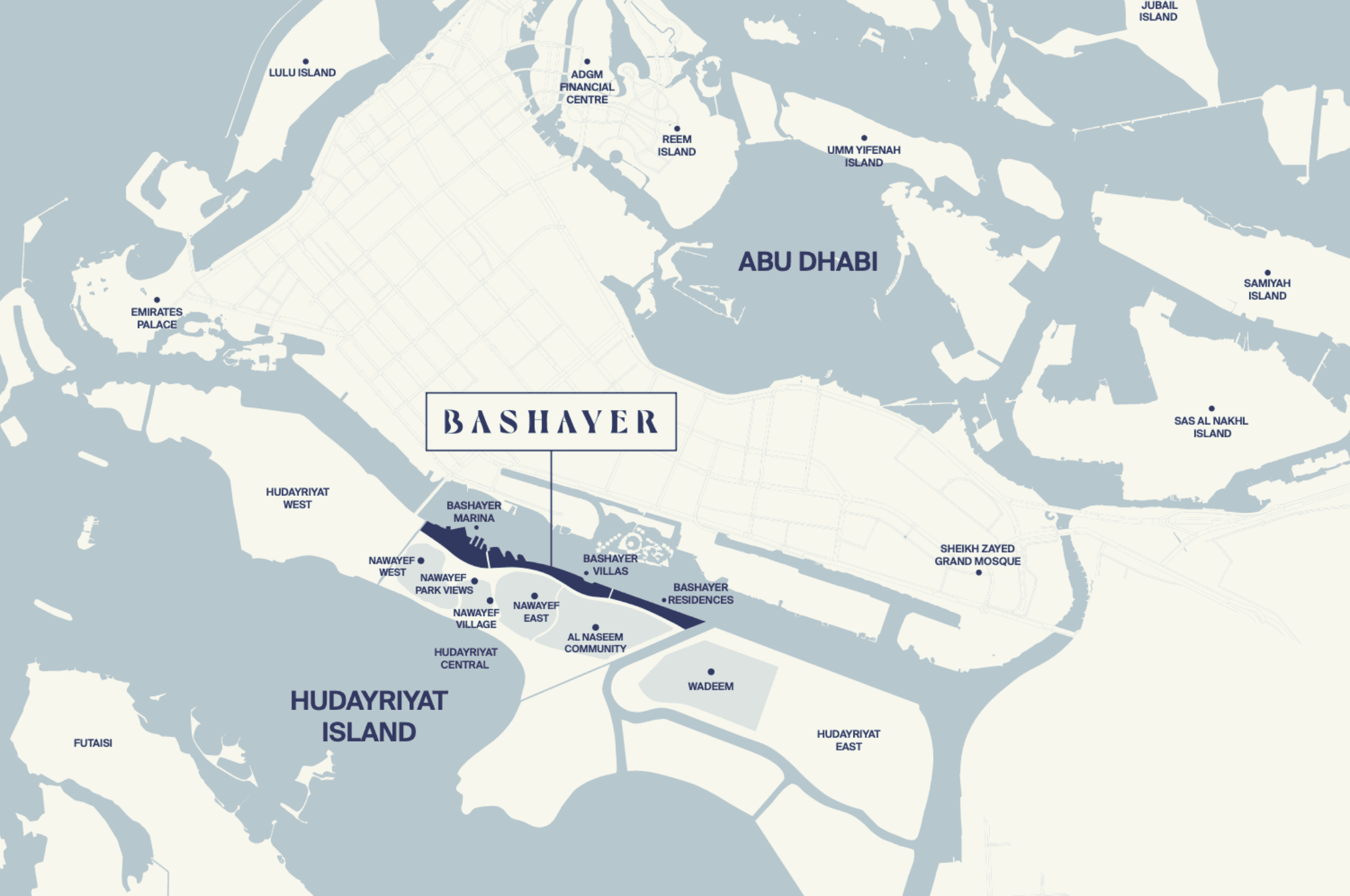 Bashayer by Modon, Hudayriyat Island – 1 to 5 Bedroom Apartments, Penthouses & Villas