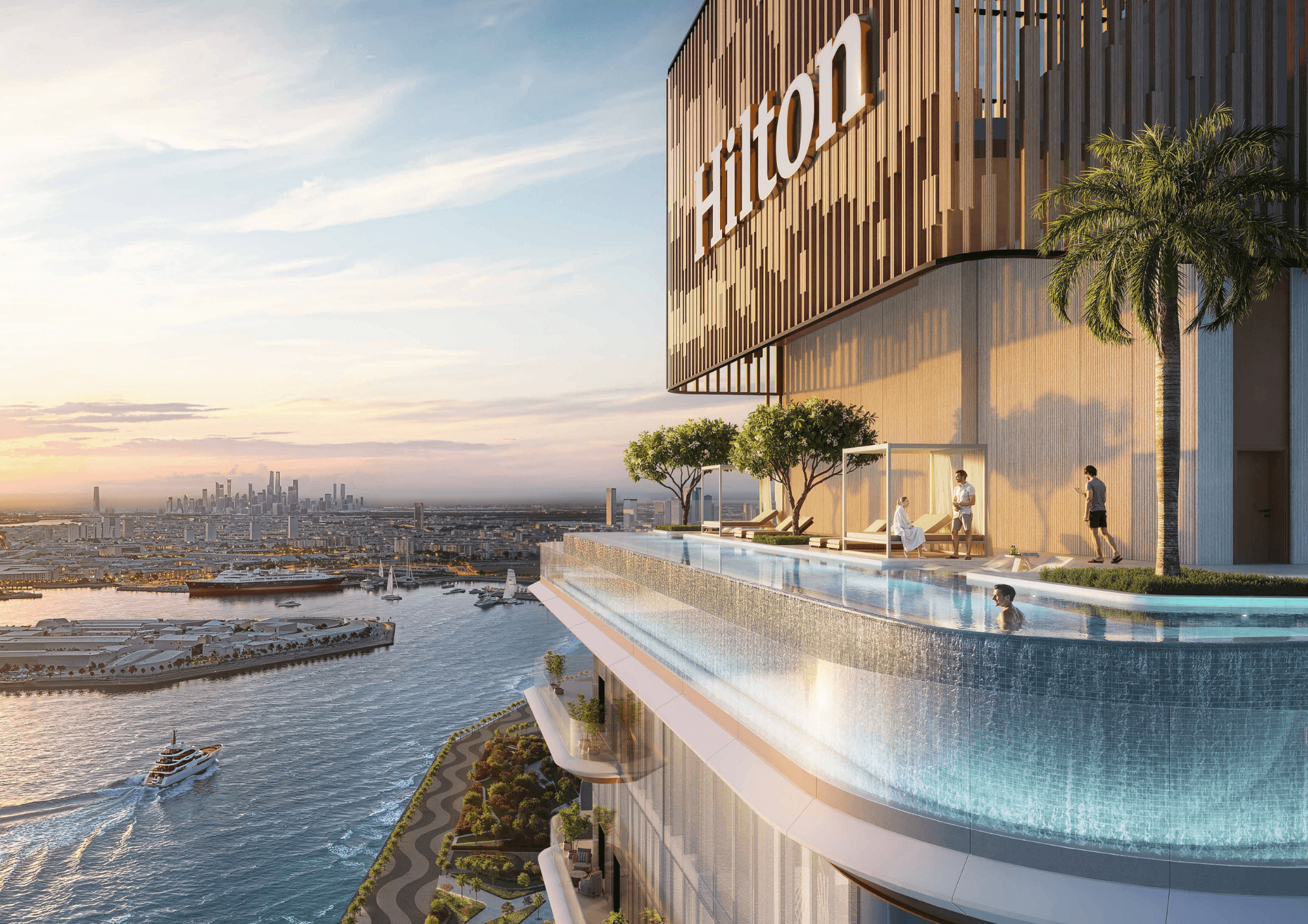 Hilton Residences By Prestige One, Dubai Maritime City – 1 to 5 Bedroom Apartments & Penthouses - Gallery Image 2