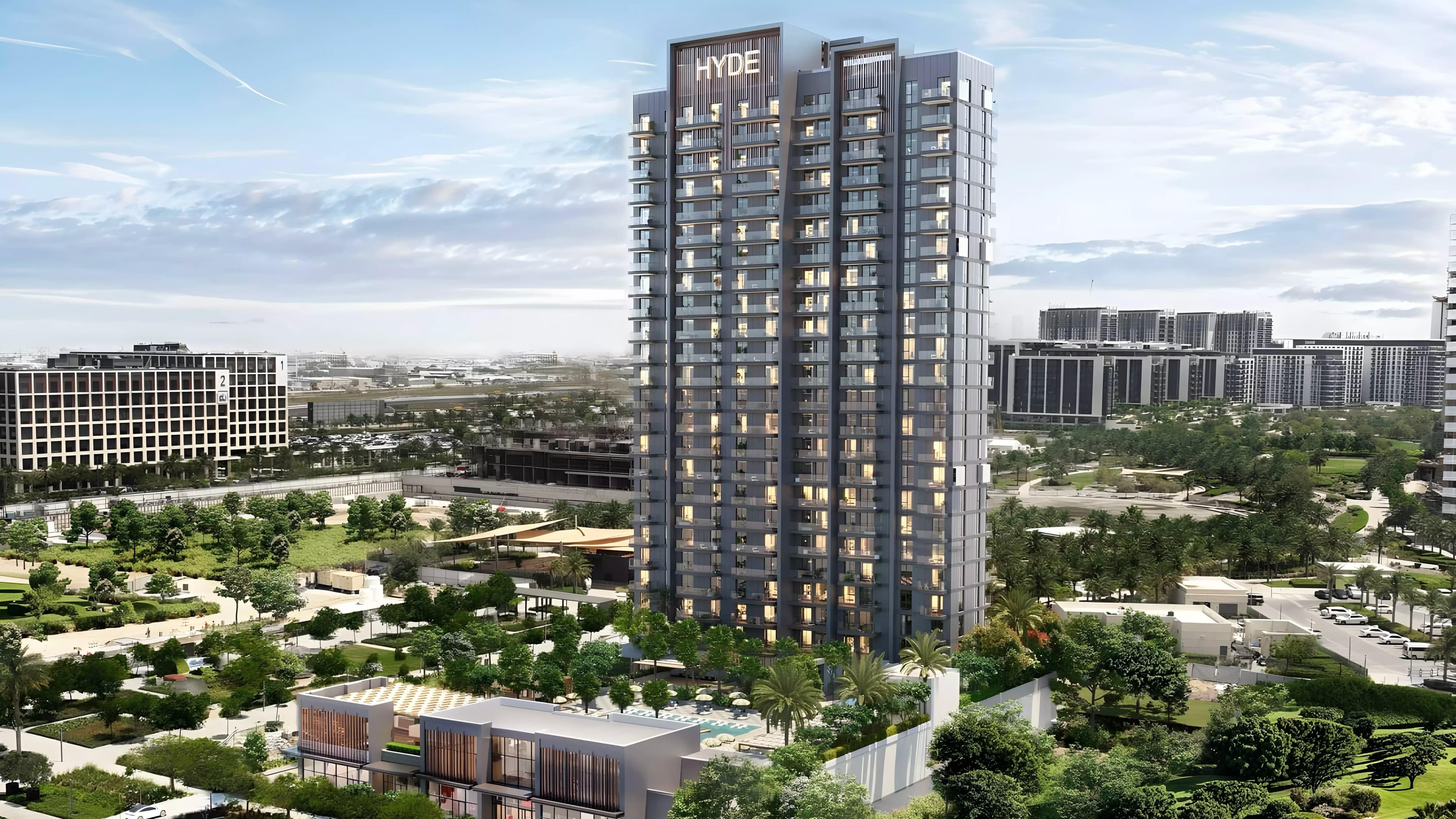 Hyde Residences by City View, Dubai Hills Estate – 1 to 3 Bedroom Apartments