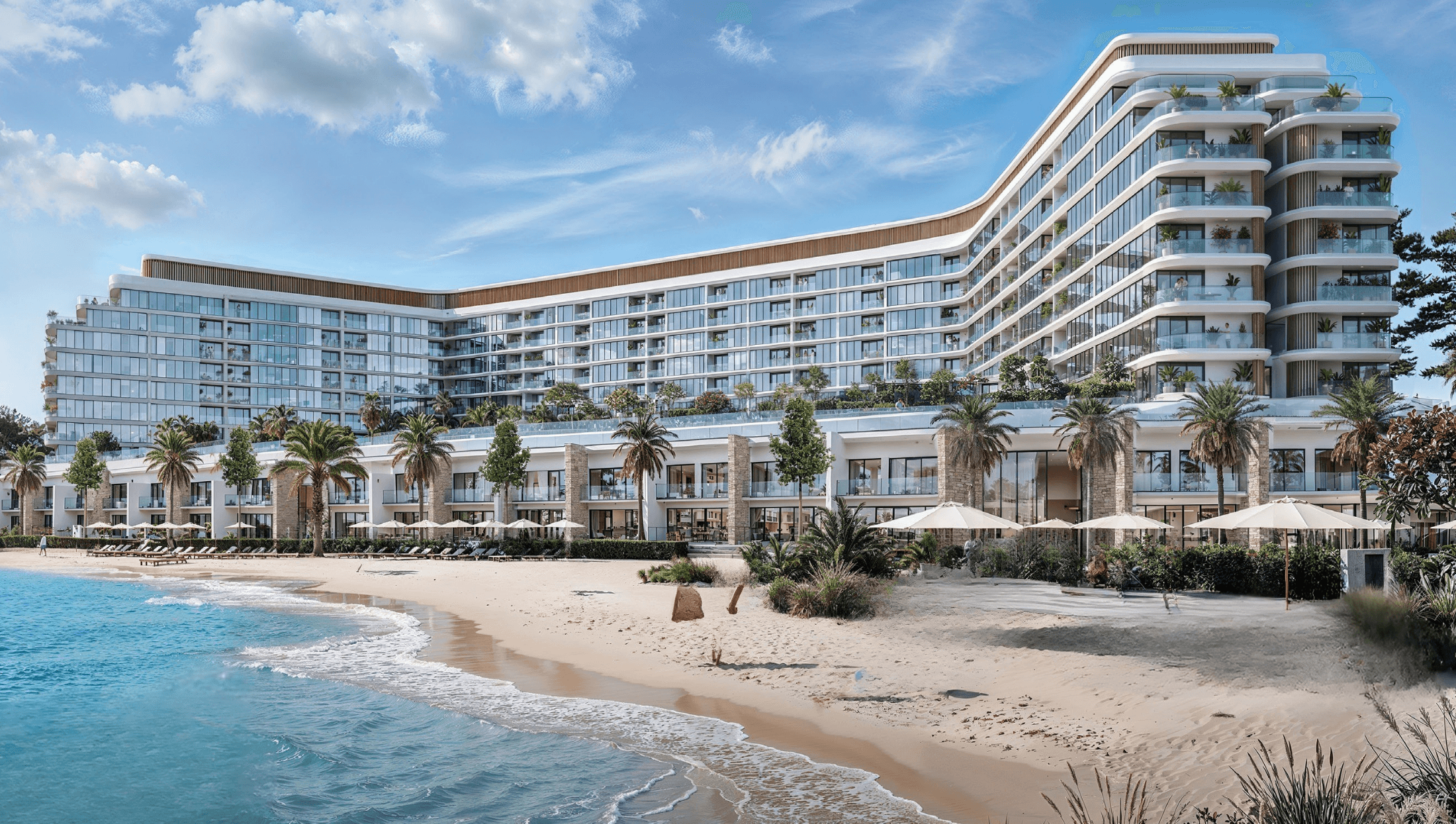 Tranquil Beach Residences By Sobha, Siniya Island – 1 to 3 Bedroom Apartments