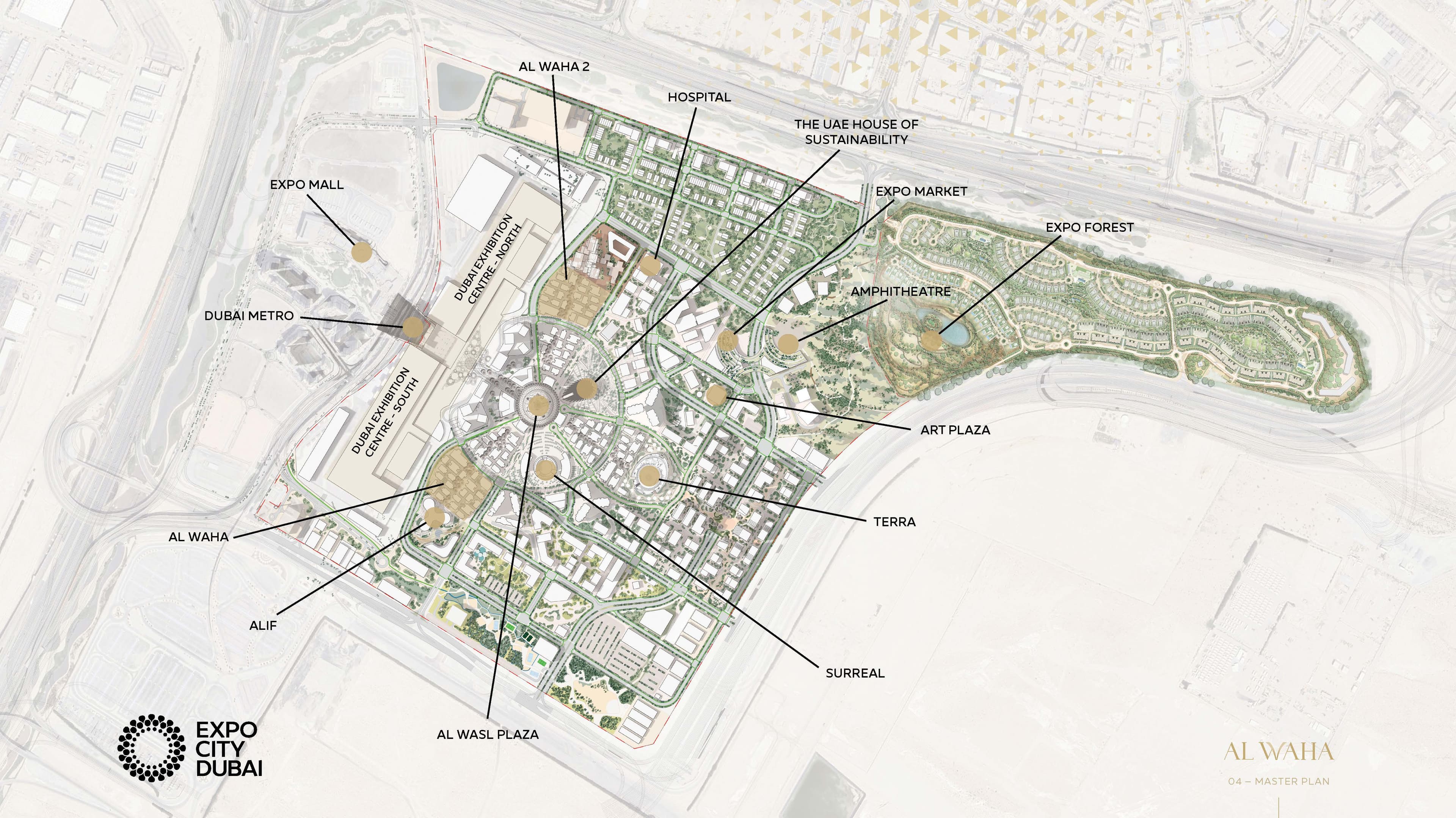 Al Waha Residences Phase 2 by Expo Dubai Group, Expo City – 1 & 2 Bedroom Apartments and Duplexes