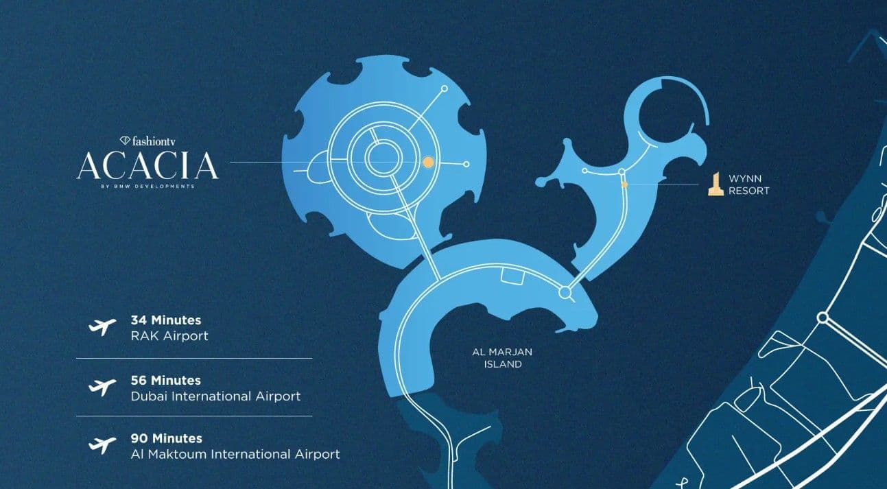 Fashion TV Acacia by BNW, Al Marjan Island – 1 to 4 Bedroom Apartments