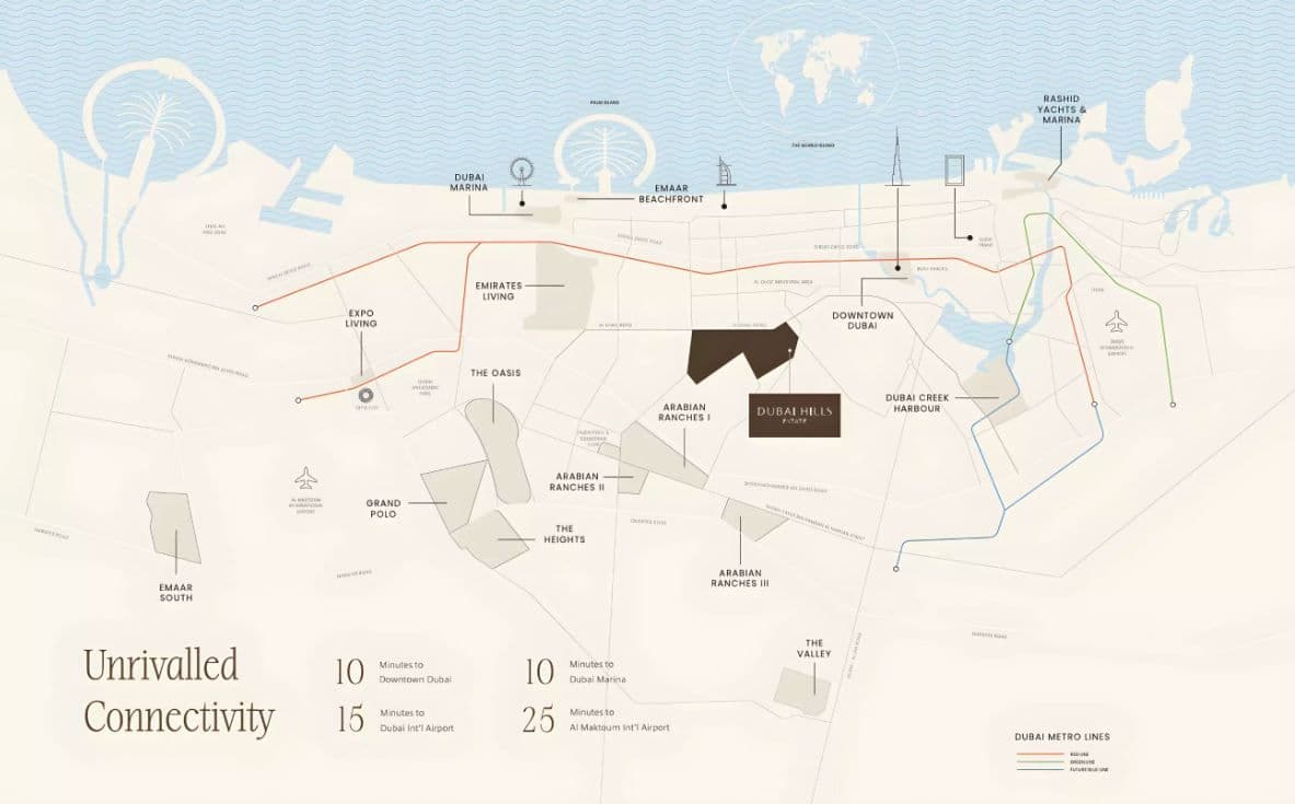 Vida Residences Hillside by Emaar, Dubai Hills Estate - 1 to 3 Bedroom Apartments & Townhouses
