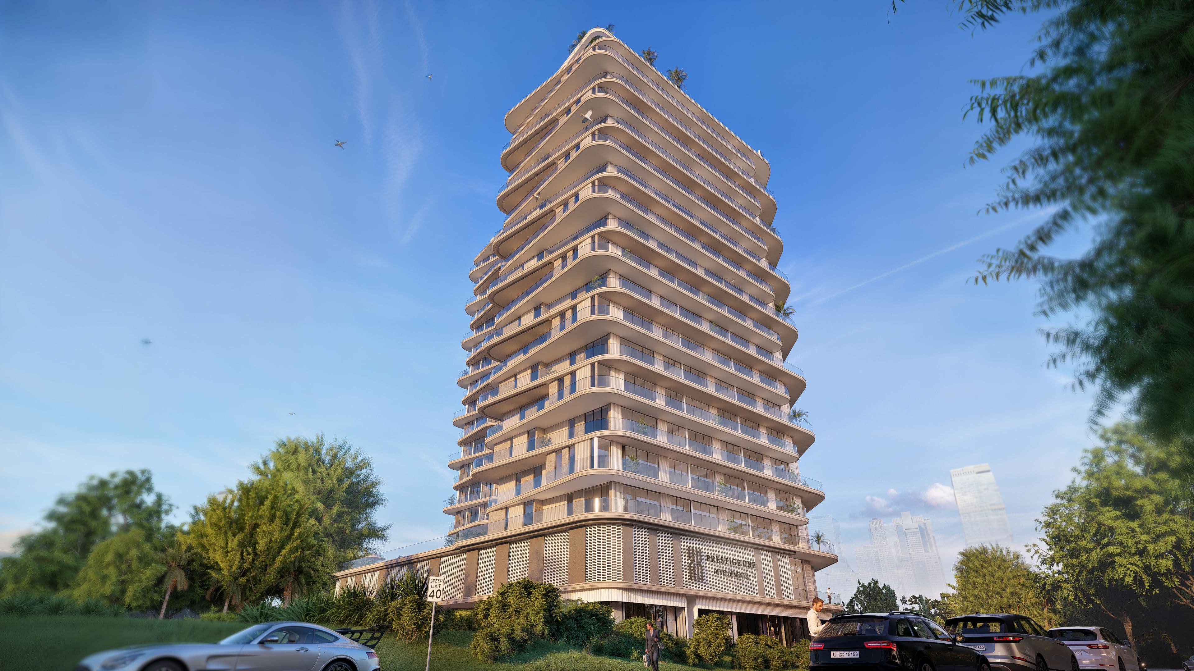 The Boulevard by Prestige One, Dubai Land Residence Complex – Studio, 1 & 2 Bedroom Apartments - Gallery Image 1