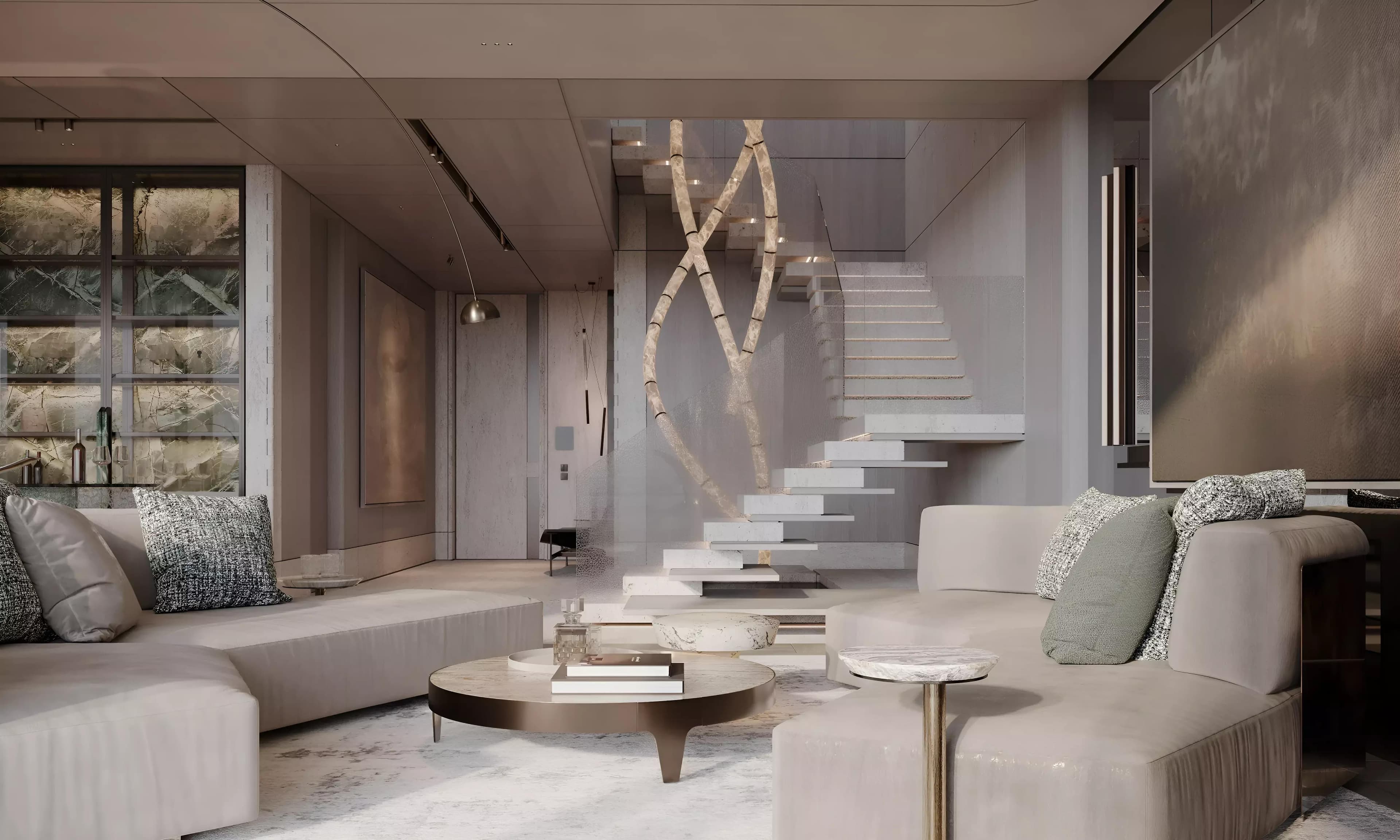 The Alba Residences by OMNIYAT, Palm Jumeirah – 3 to 4 Bedroom Apartments & Duplexes - Gallery Image 3