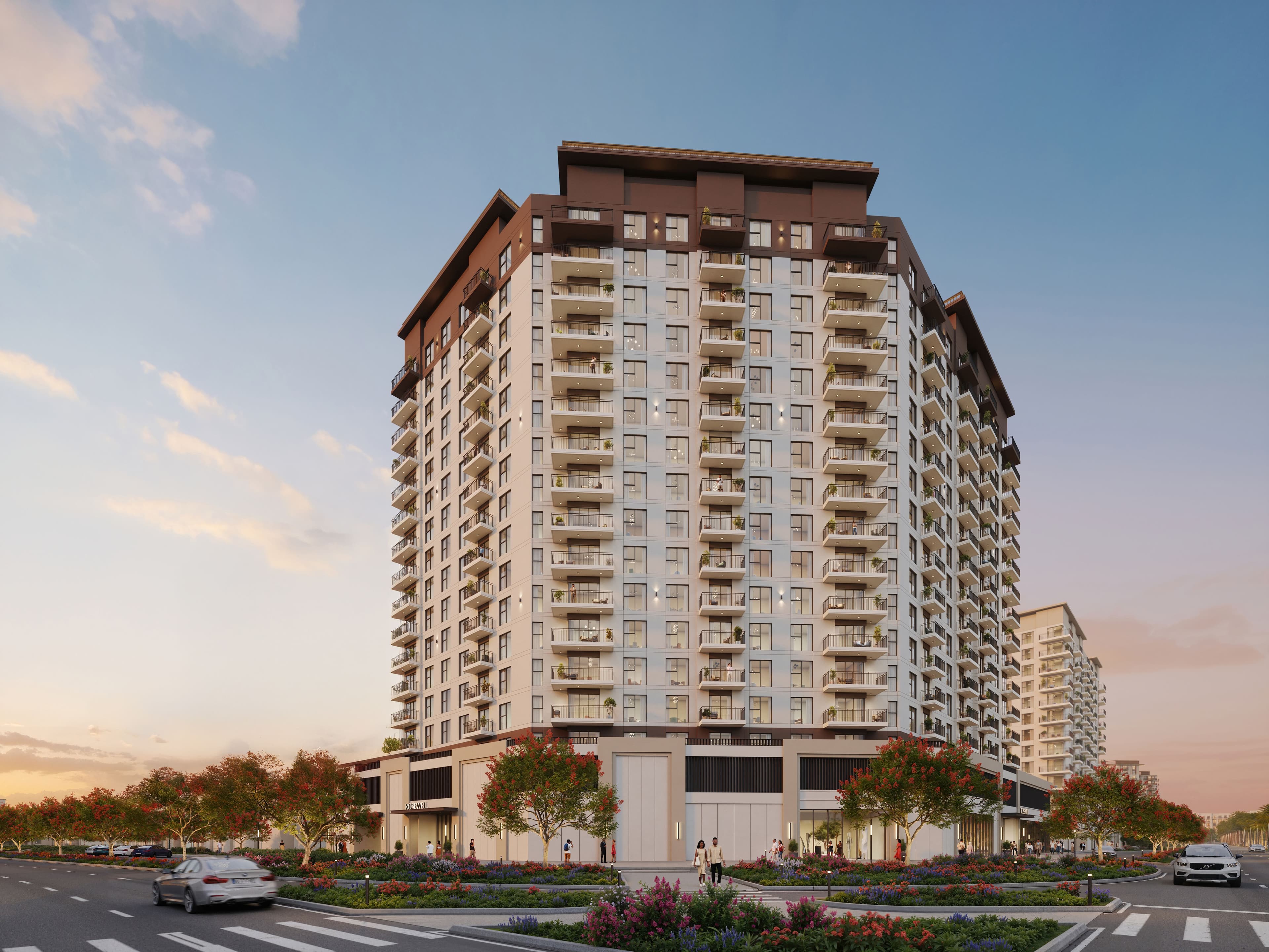 Rosewell by Nshama, Town Square – 1 to 3 Bedroom Apartments - Gallery Image 1