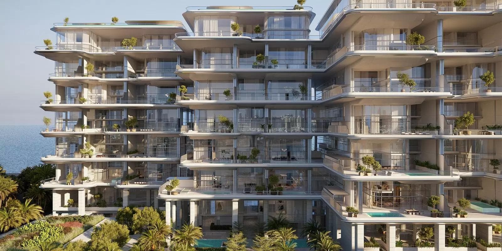 ORLA Dorchester Collection by OMNIYAT, Palm Jumeirah – 2 to 4 Bedroom Apartments & Duplexes - Gallery Image 1