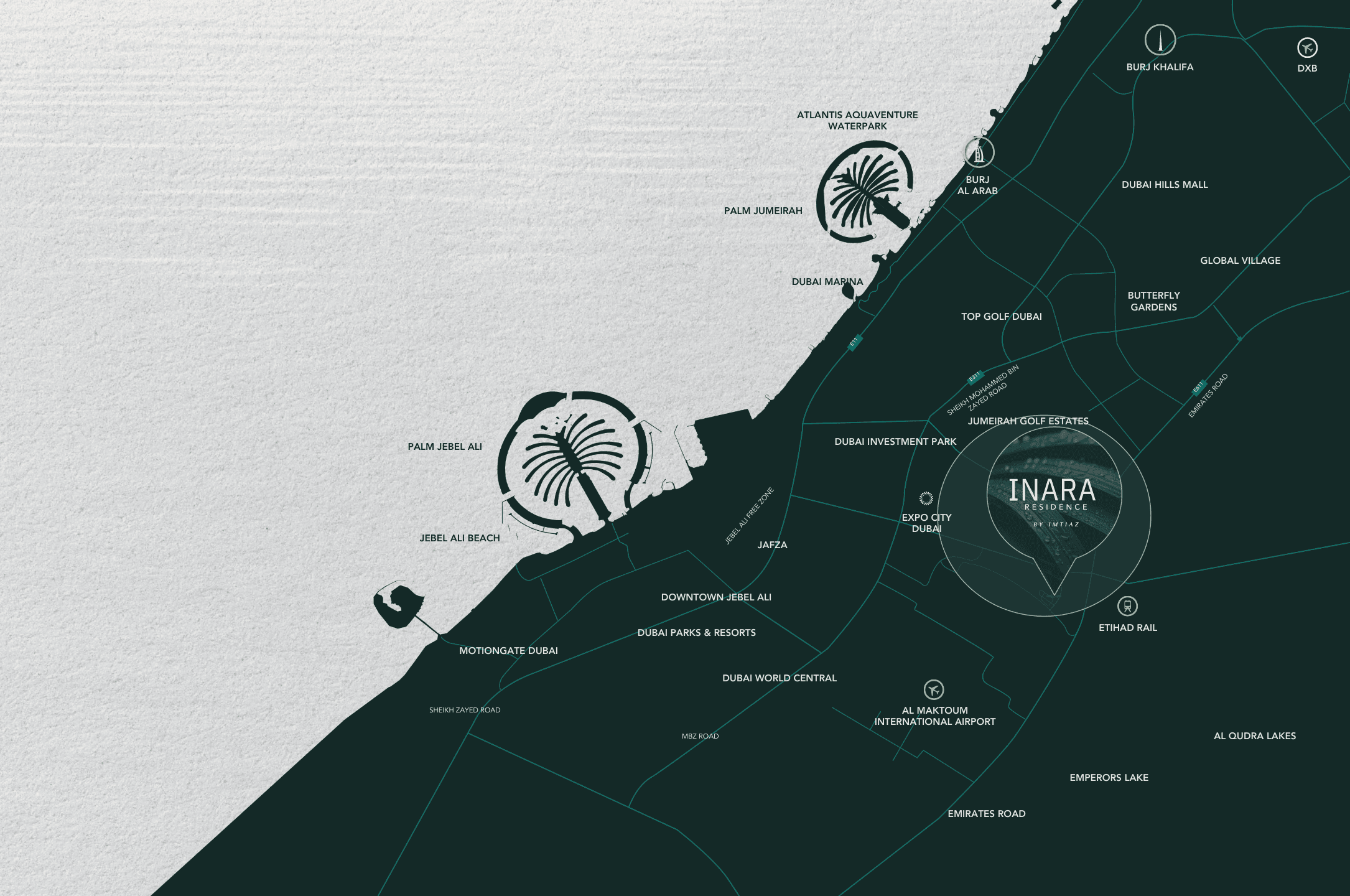 Inara Residences by Imtiaz, Dubai South - Studio to 2 Bedroom Apartments