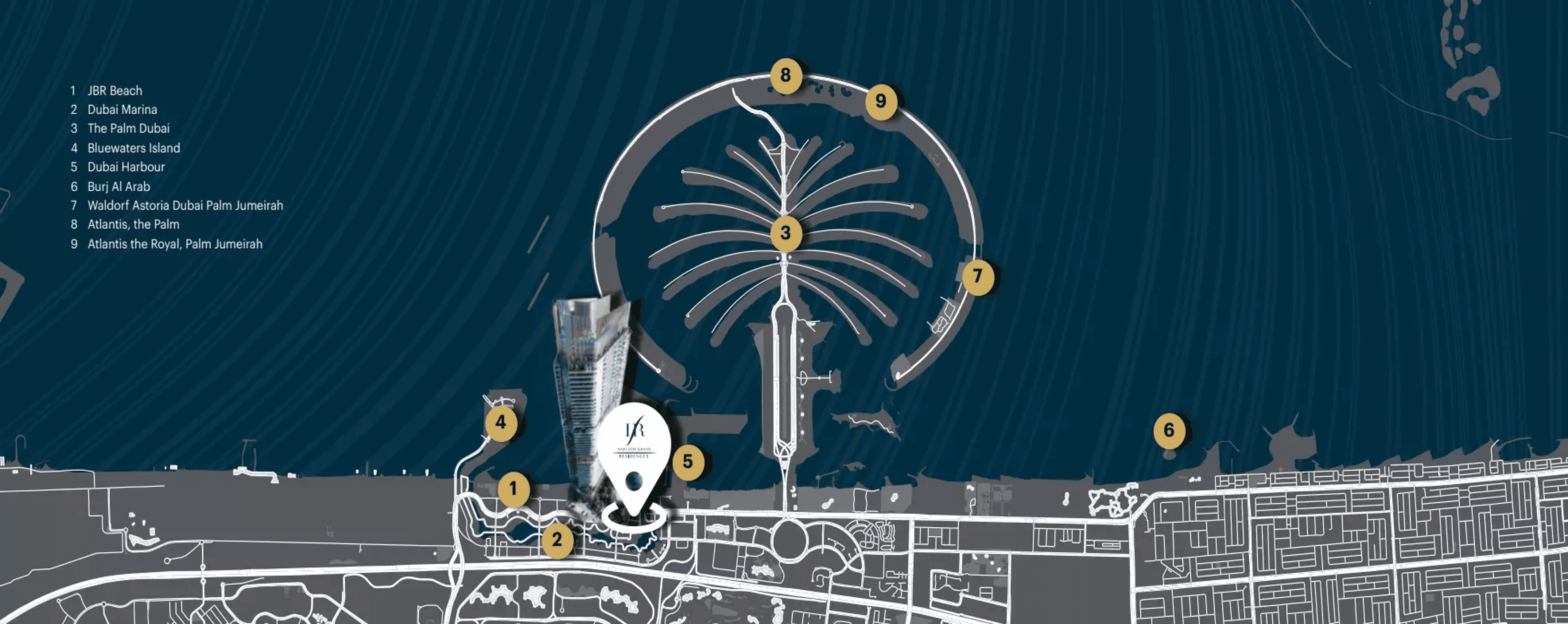 Habtoor Grand Residences by Al Habtoor, Dubai Marina – 2 to 5 Bedroom Apartments, Townhouses & Penthouses