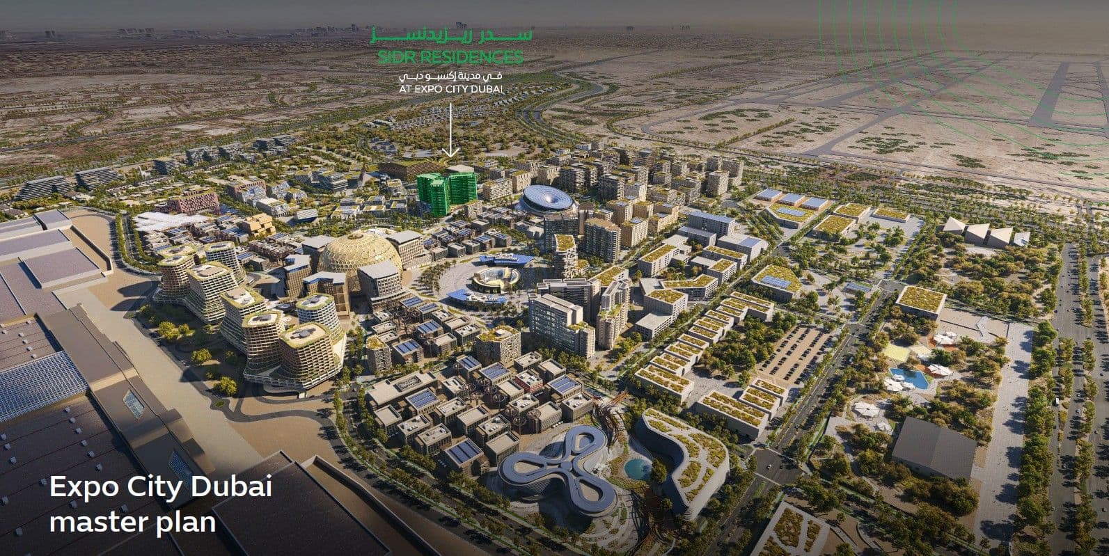 Sidr Residences Tower 2 by Expo Dubai Group, Expo City – 1 to 4 Bedroom Apartments, Townhouses and Penthouses