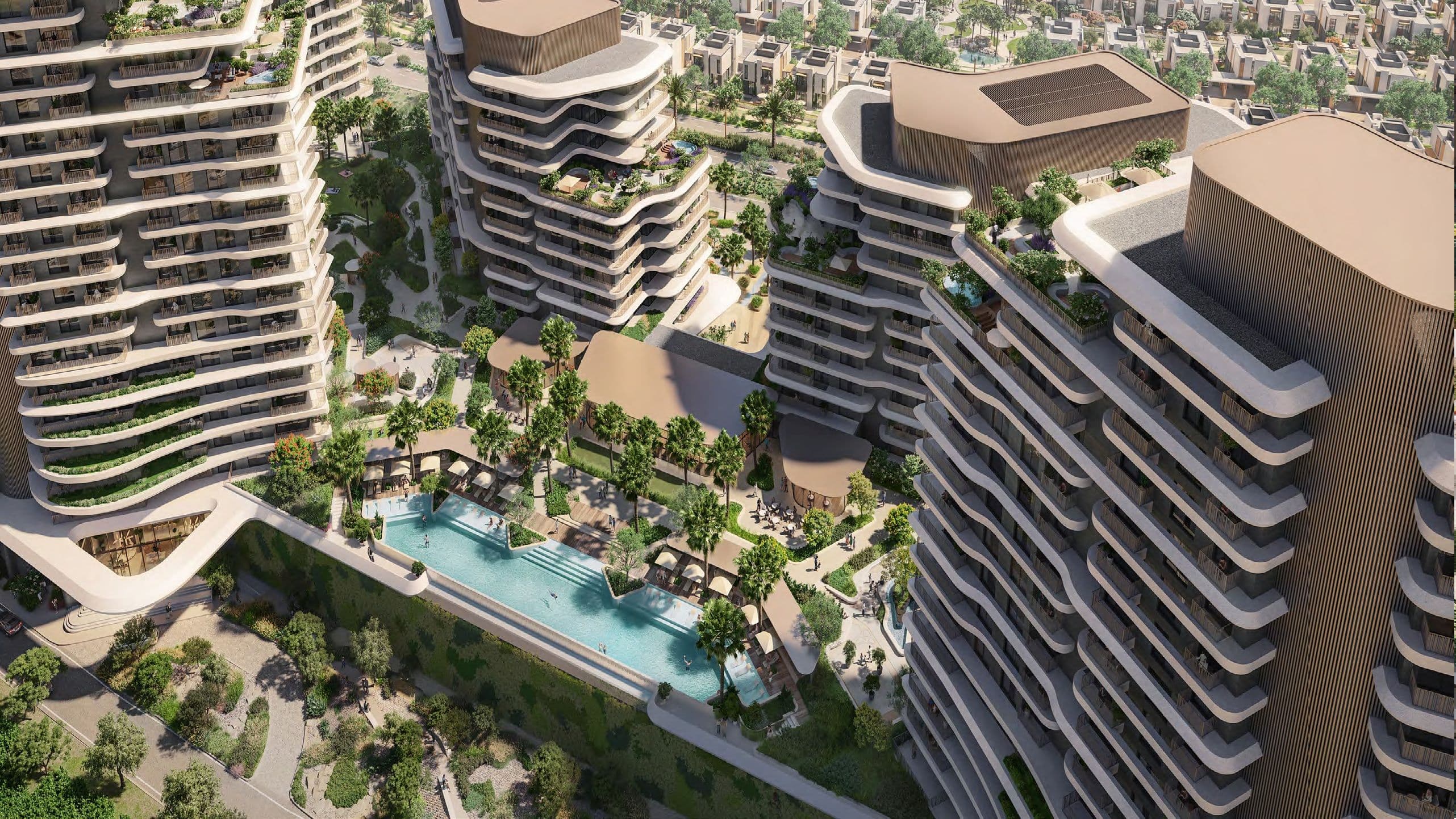 Verdes at Haven, Teal by Aldar, Dubailand – 1 to 3 Bedroom Apartments & Duplexes - Gallery Image 1