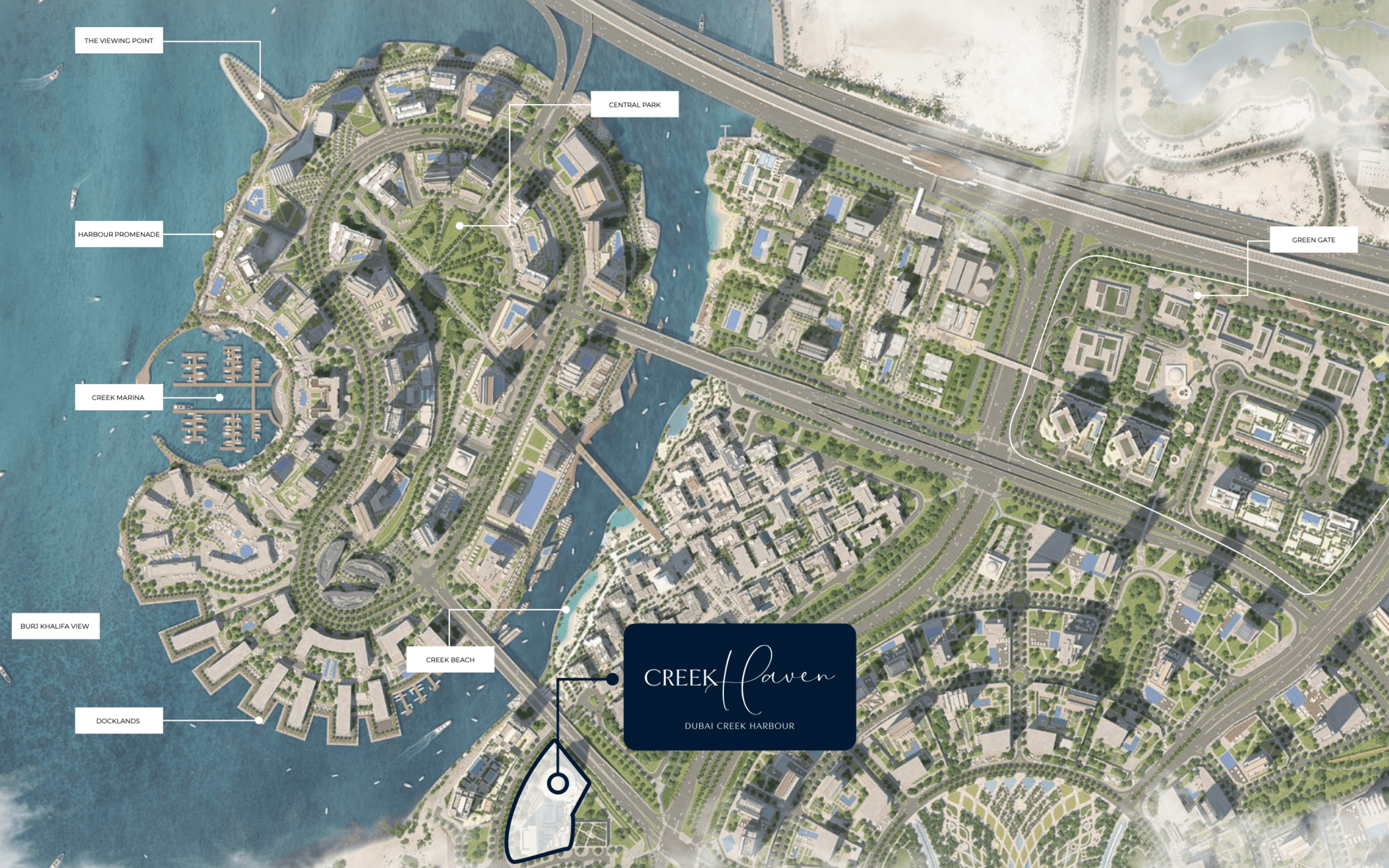Creek Haven by Emaar, Dubai Creek Harbour – 1 to 3 Bedroom Apartments