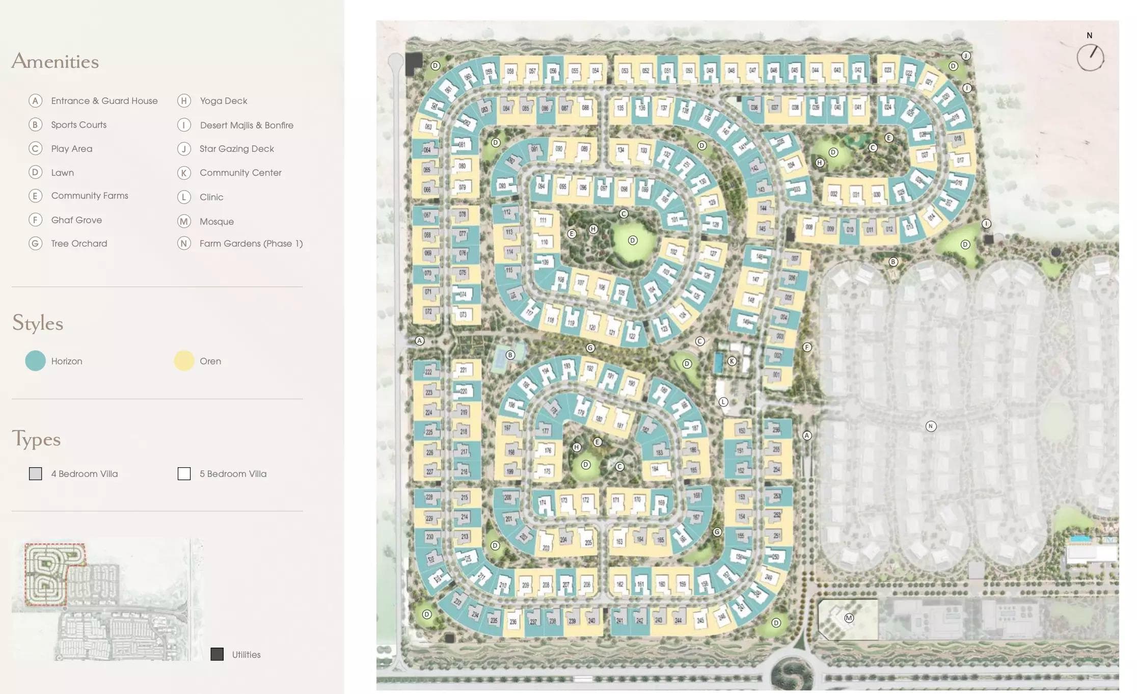 Farm Gardens Phase 2 by Emaar Properties, The Valley – 4 to 5 Bedroom Villas