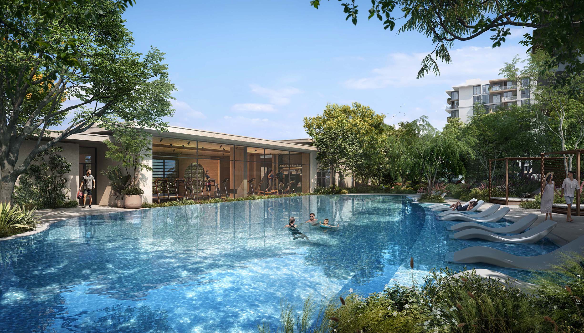 Lacina Phase 3 at Ghaf Woods by Majid Al Futtaim, Dubailand – 1 to 3 Bedroom Apartments - Gallery Image 1