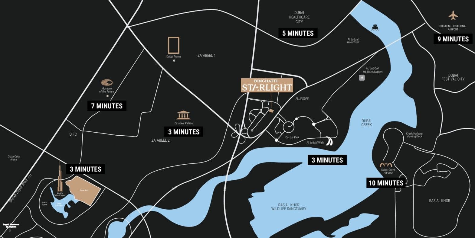 Binghatti Starlight by Binghatti, Al Jaddaf - Studio to 2 Bedroom Apartments