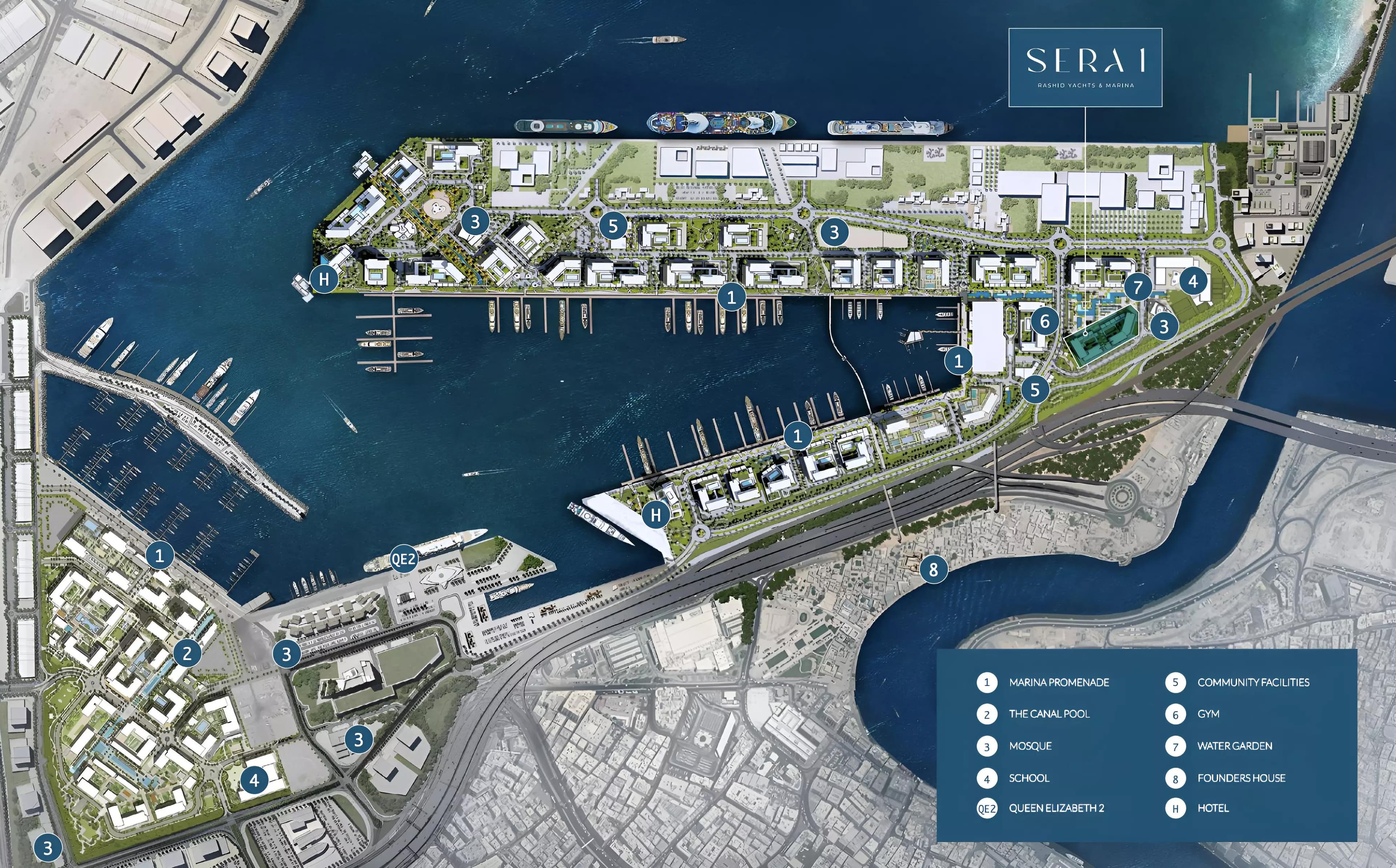 Sera by Emaar, Rashid Yachts & Marina – 1 to 3 Bedroom Apartments